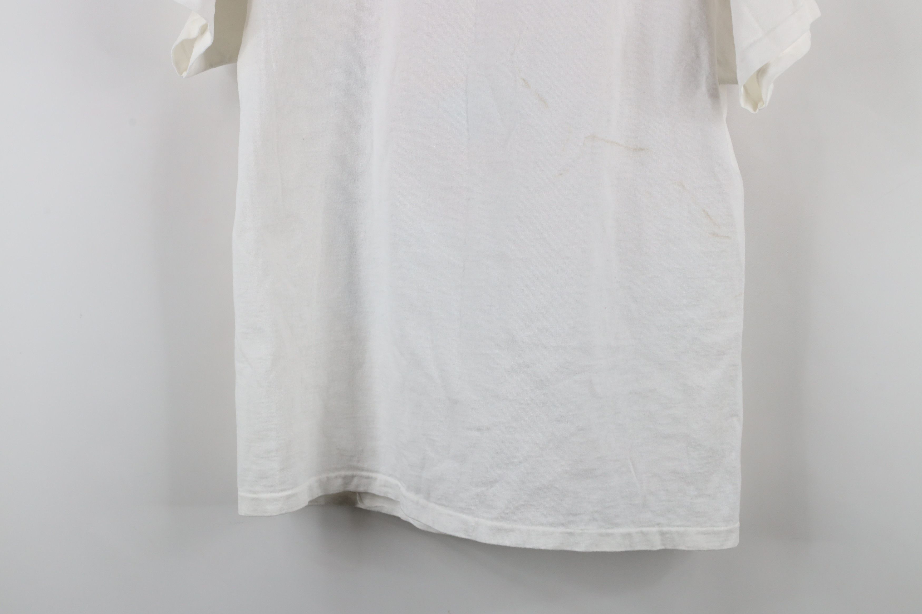 Vintage Vintage 90s NASCAR Ricky Rudd Tide Racing T-Shirt White Size US M / EU 48-50 / 2 - 14 Thumbnail
