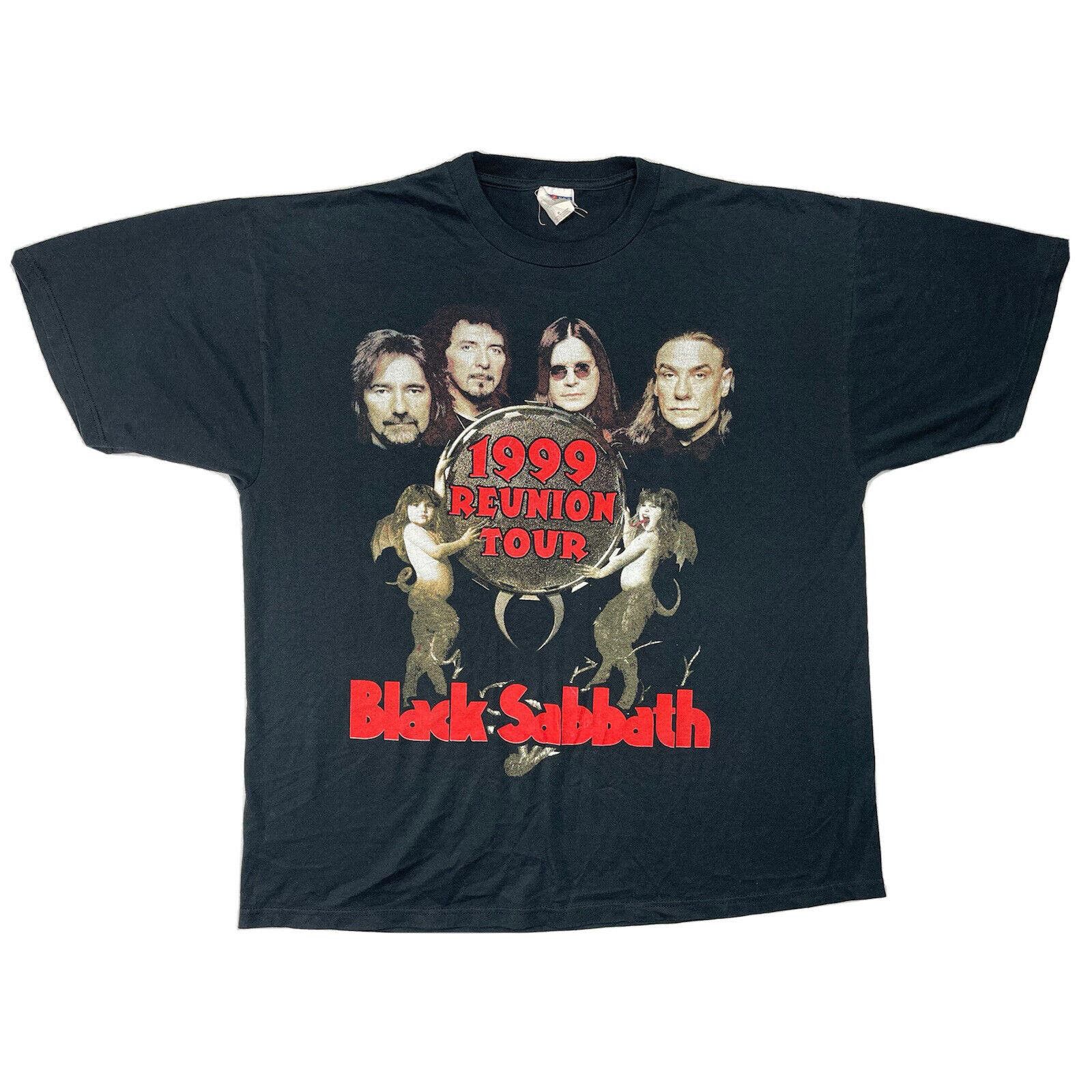Vtg 1999 Black Sabbath Reunion Of The Century Tour T-Shirt