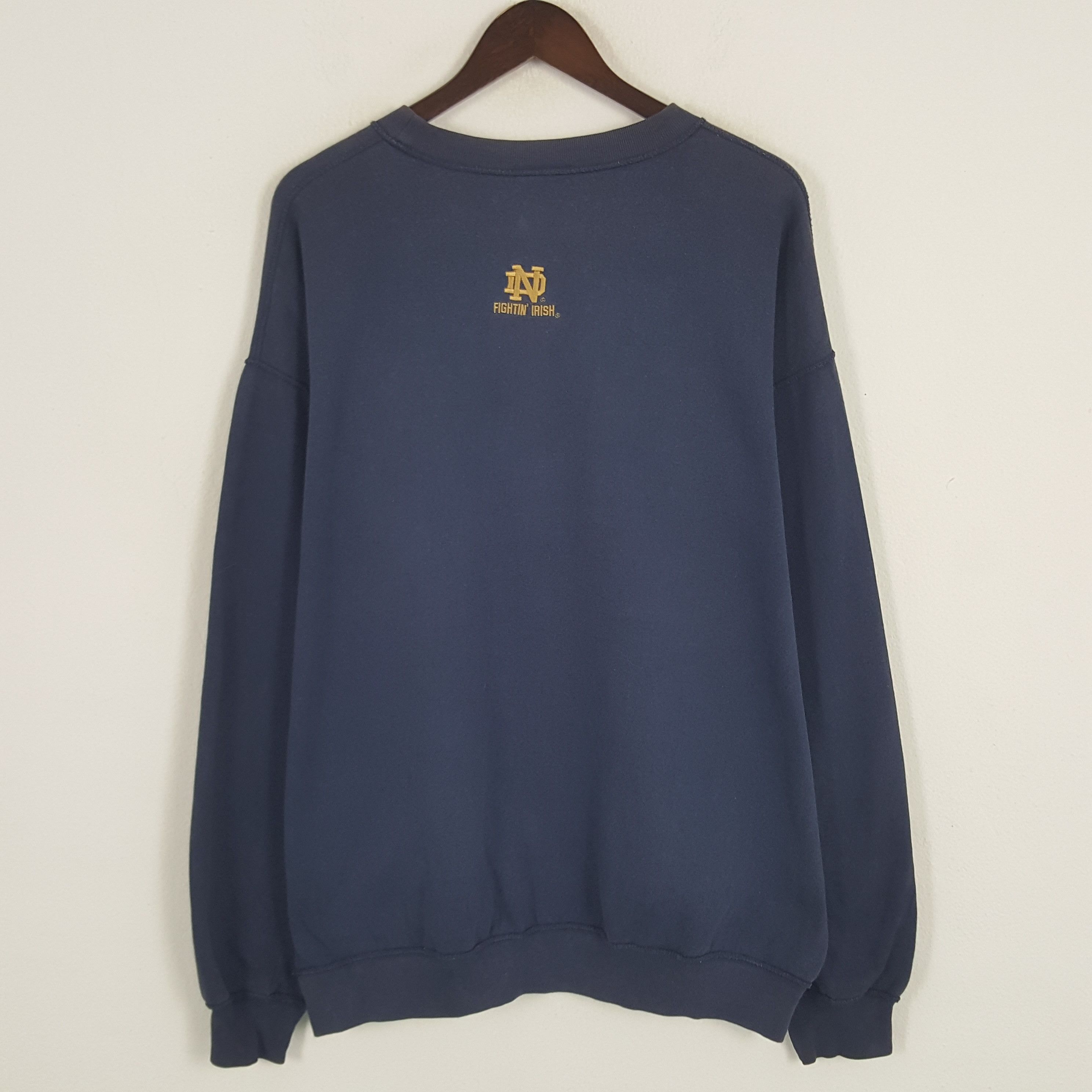Lee × Vintage Vintage Lee Sport x Norte Dame Sweatshirt Size US XXL / EU 58 / 5 - 4 Thumbnail