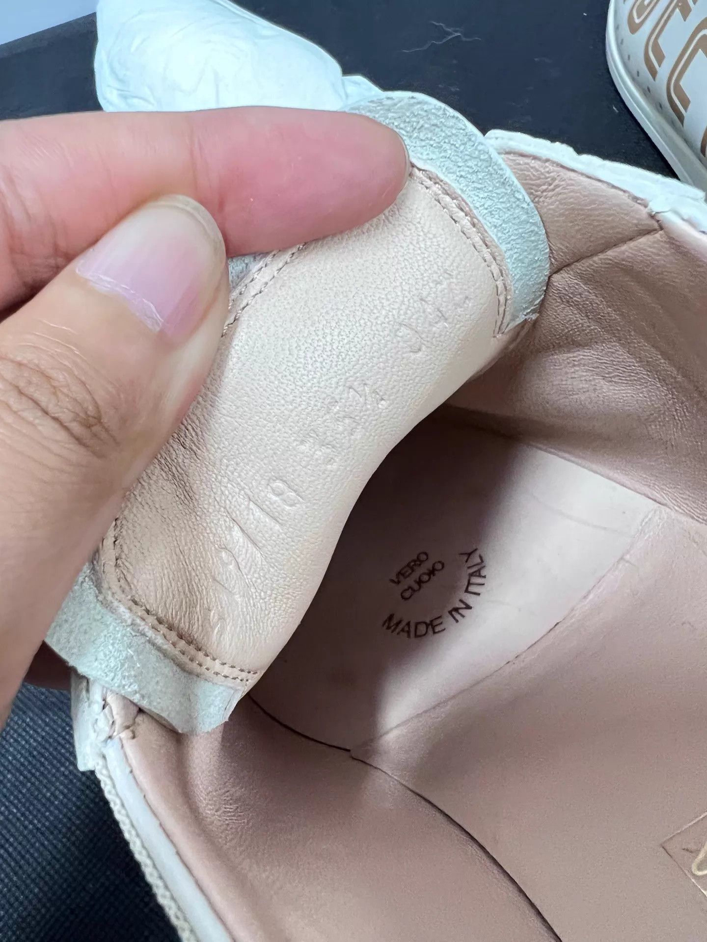 Gucci Gucci GG Logo Star Off-White Sneaker EUR 35.5 Size US 5 / IT 35 - 8 Thumbnail