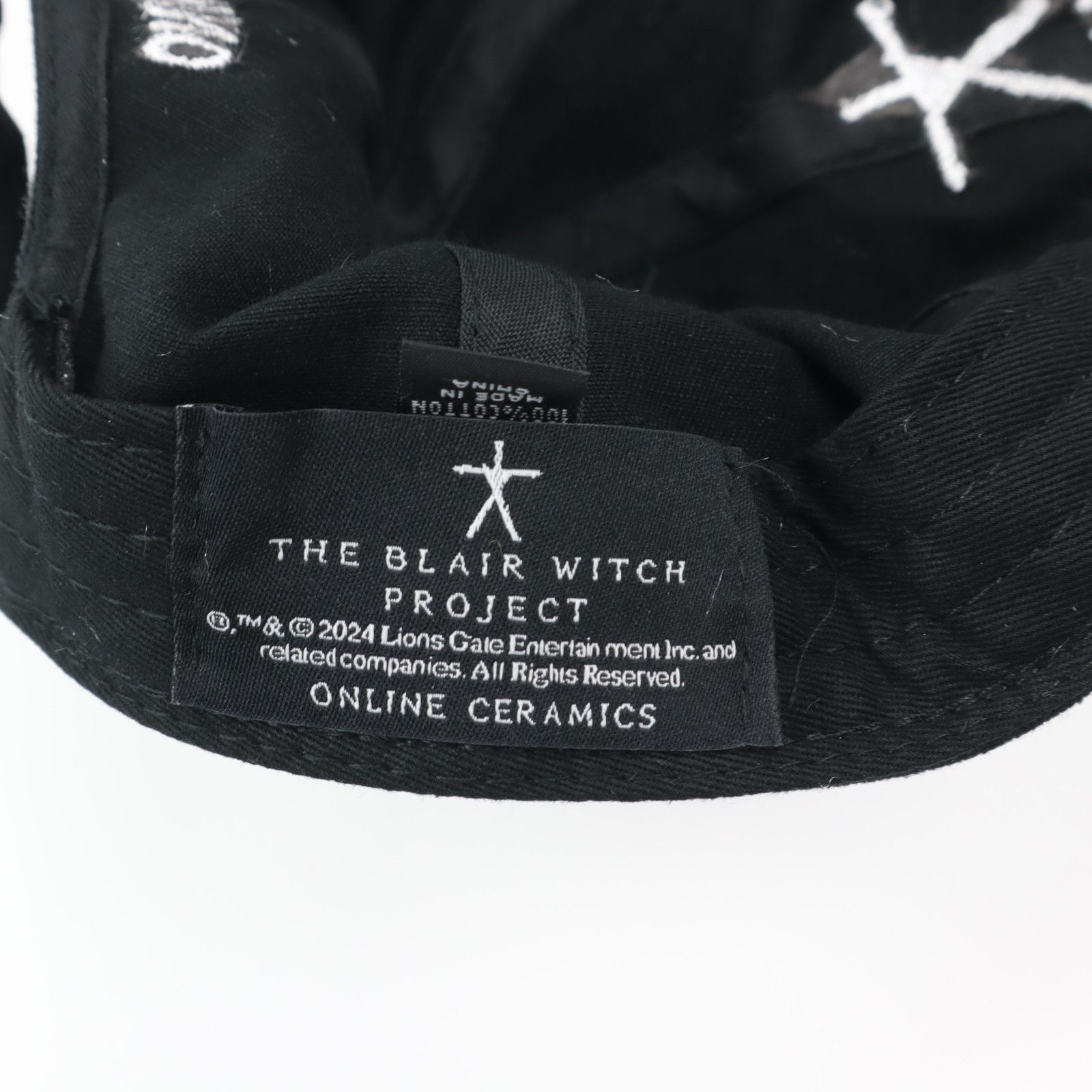 Online Ceramics x Blair Witch Project Horror Movie Hat Cap