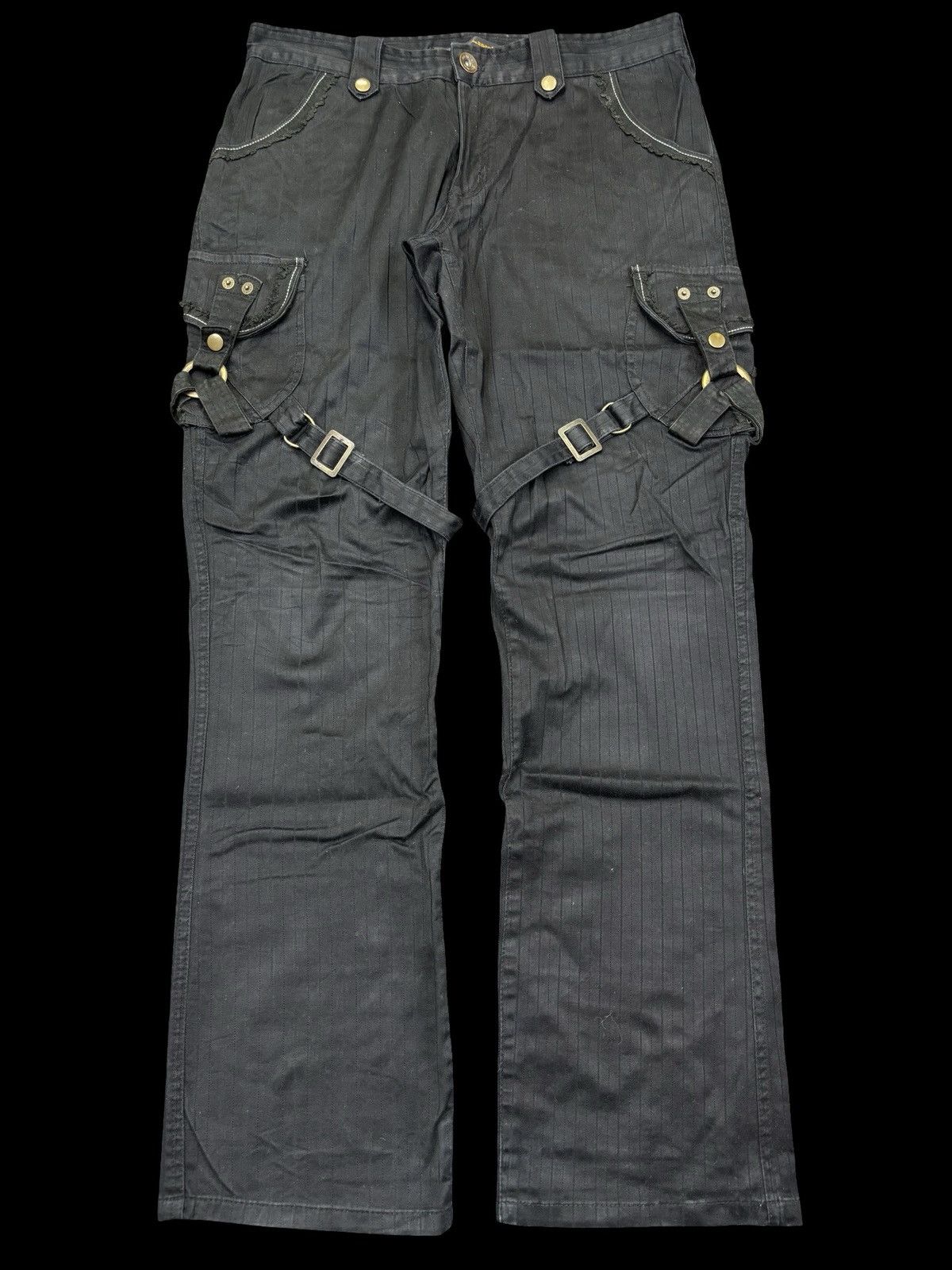 Japanese Brand apestein Japan Seditionaries Bondage Street Punk Pant F985 Size US 32 / EU 48 - 1 Thumbnail