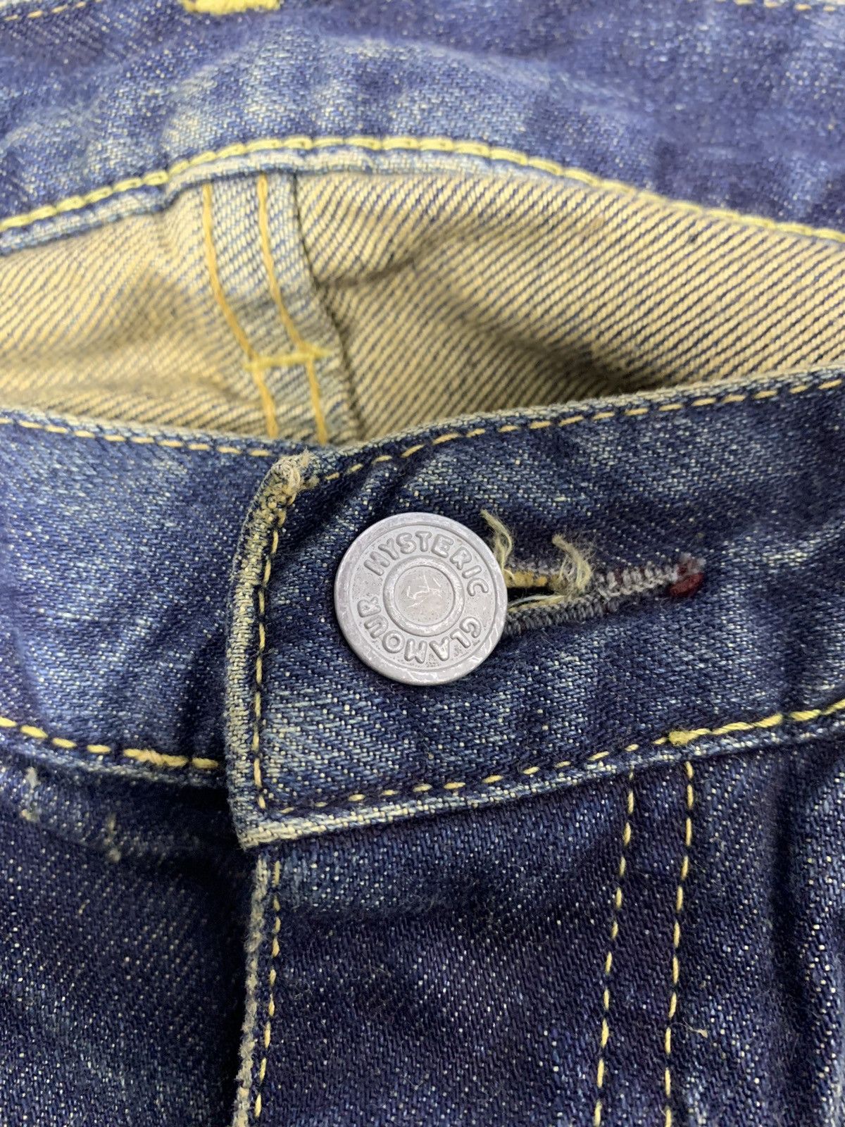 Hysteric Glamour Hysteric Glamour Studded Denim Jeans Size 30" / US 8 / IT 44 - 6 Thumbnail