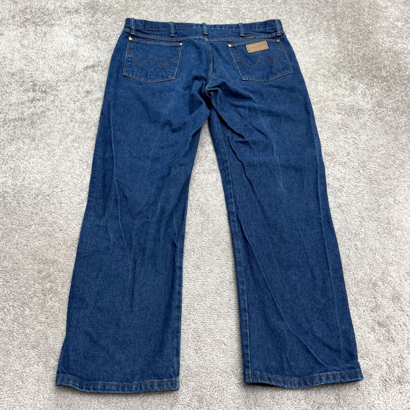 Wrangler Wrangler Jeans 13MWZ Cowboy Cut Original Fit Denim Jeans Mens 38x30 Indigo Dark Wash Size US 38 / EU 54 - 2 Thumbnail