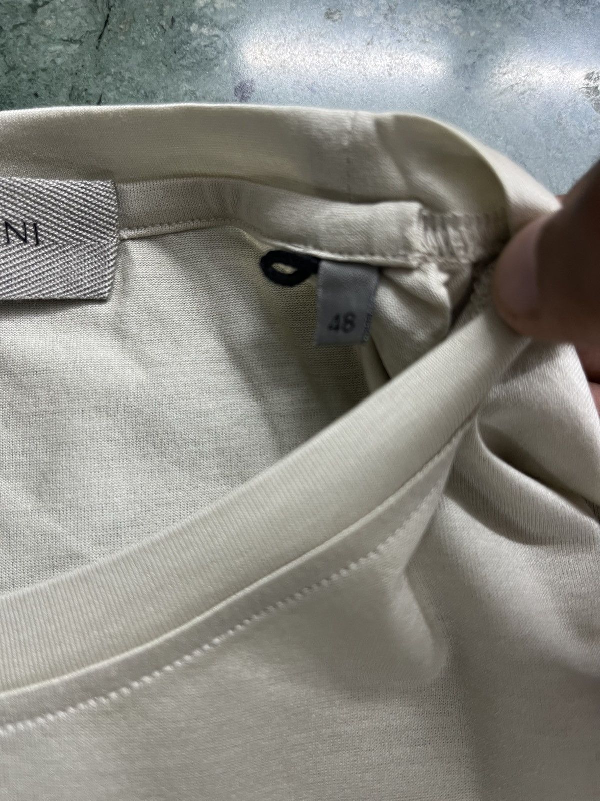 Corneliani Corneliani embroidered logo tshirt Size US M / EU 48-50 / 2 - 4 Thumbnail