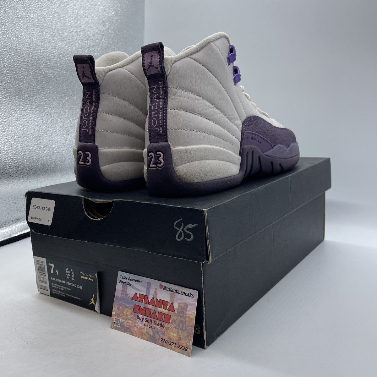Jordan Brand Air Jordan 12 pro purple Size US 7 / IT 37 - 5 Thumbnail
