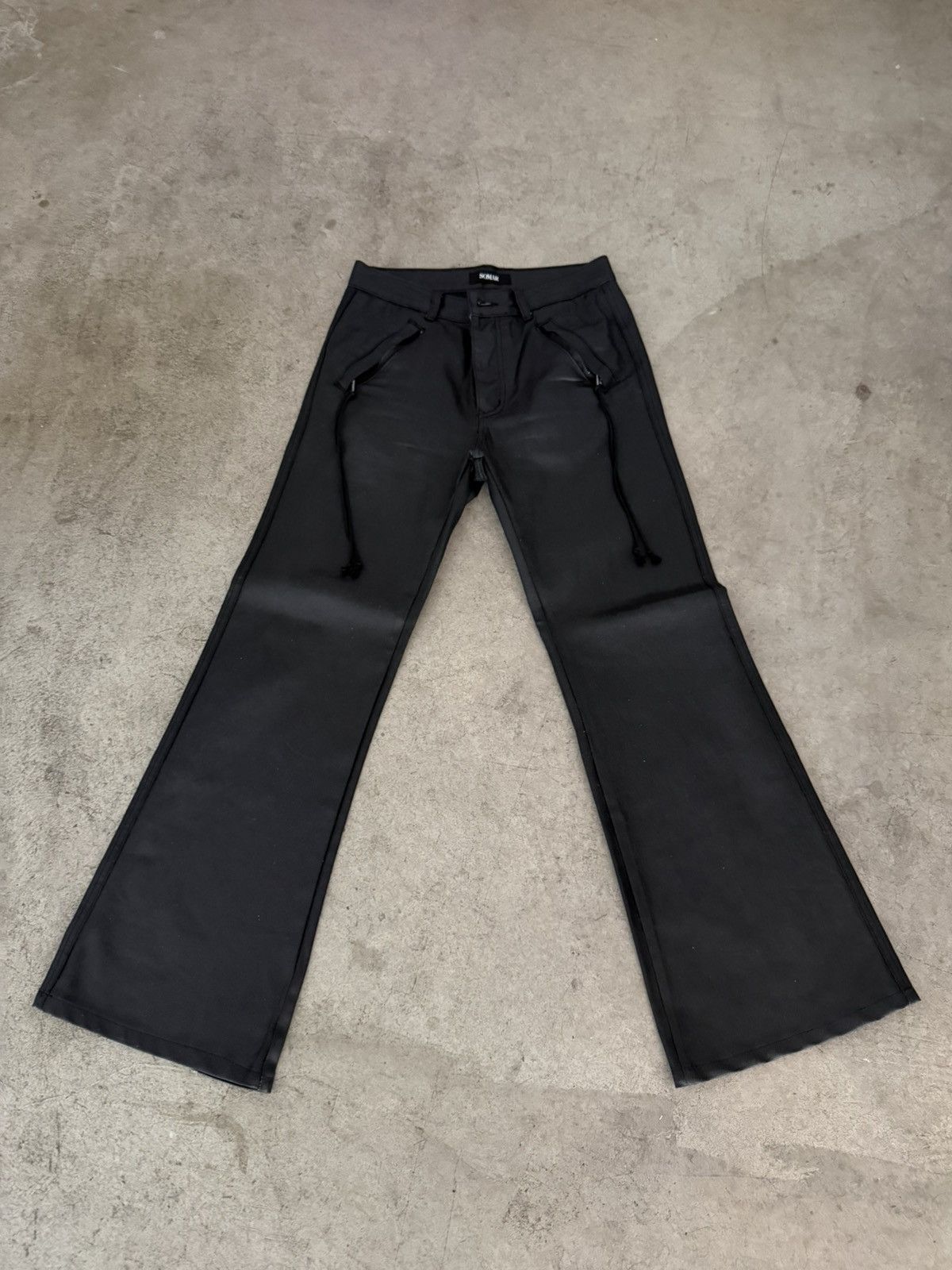 Somar Somar Peril Waxed Tassel Trousers Size US 30 / EU 46 - 1 Thumbnail