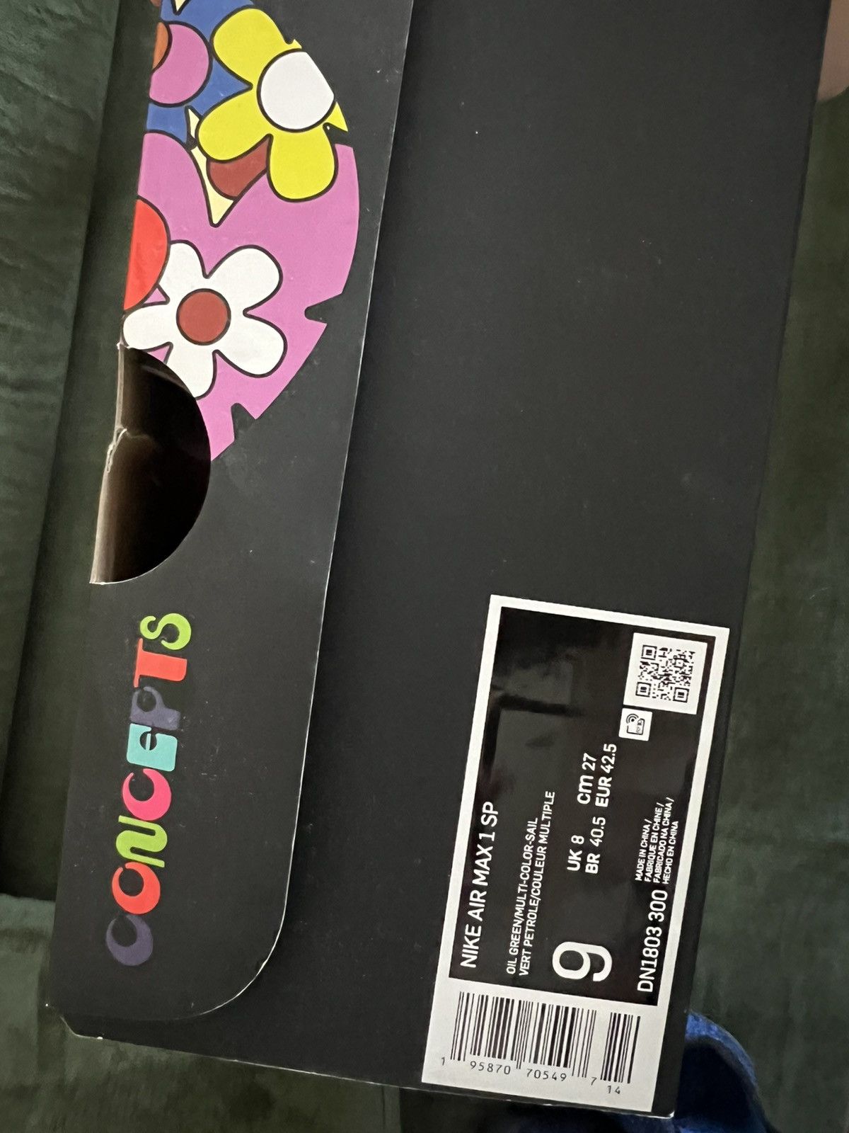 CNCPTS × Nike Nike x Concepts Mellow Air Max 1 Size US 9 / EU 42 - 2 Thumbnail