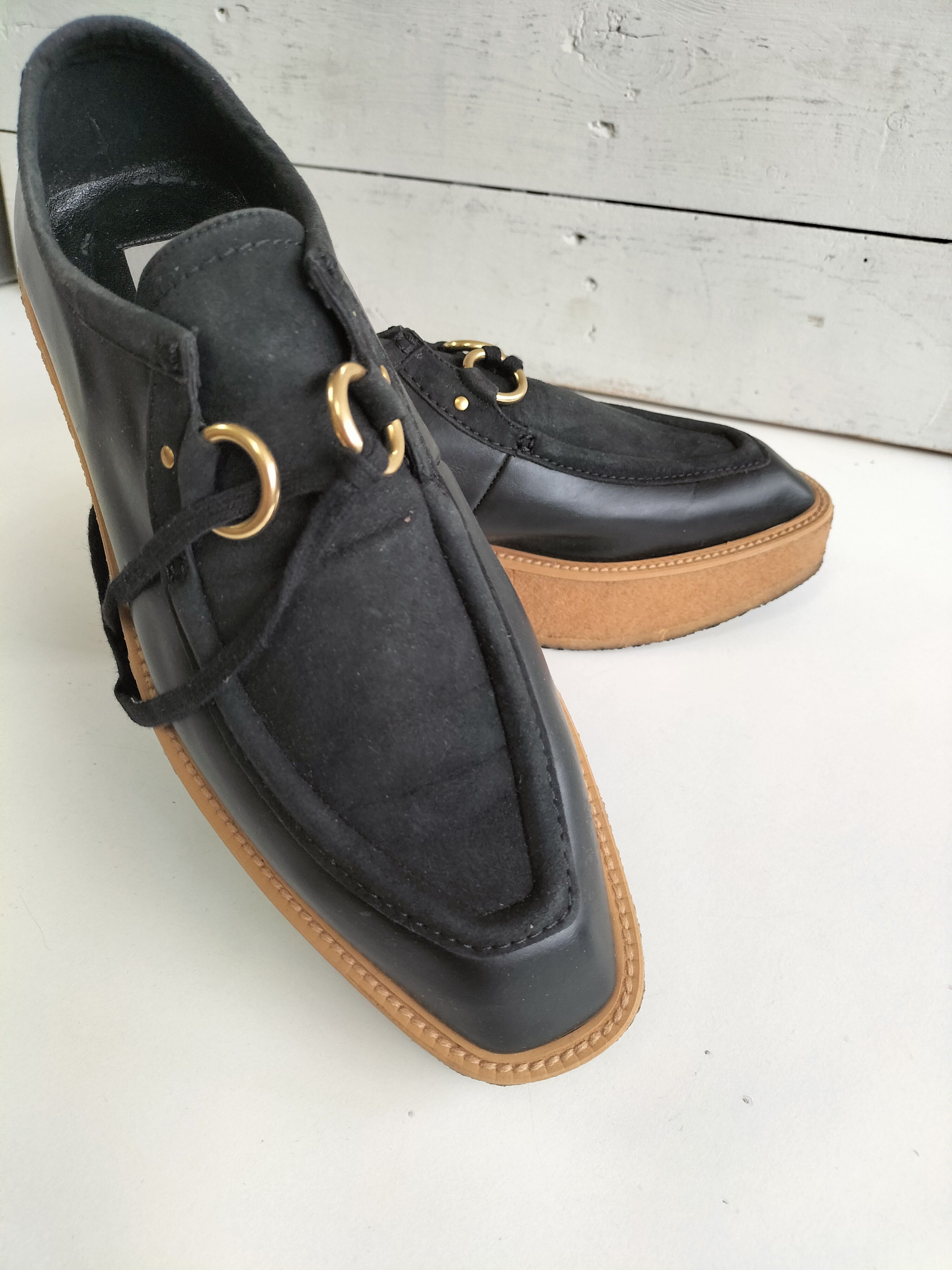 Stella McCartney Black and Tan Stella McCartney Shoes Size US 8.5 / IT 38.5 - 2 Thumbnail