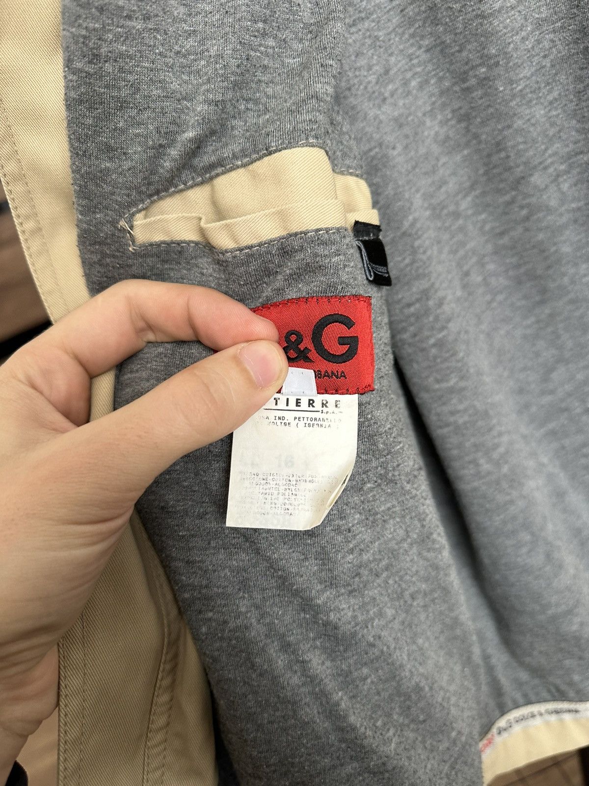 Dolce & Gabbana Dolce & Gabbana Sport D&G Vintage Zip Jacket Cargo 90s Size US L / EU 52-54 / 3 - 12 Thumbnail