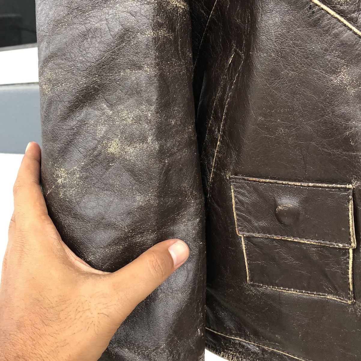 Avirex Vintage Avirex LTD Flight Leather jacket Flyer Size US M / EU 48-50 / 2 - 13 Thumbnail
