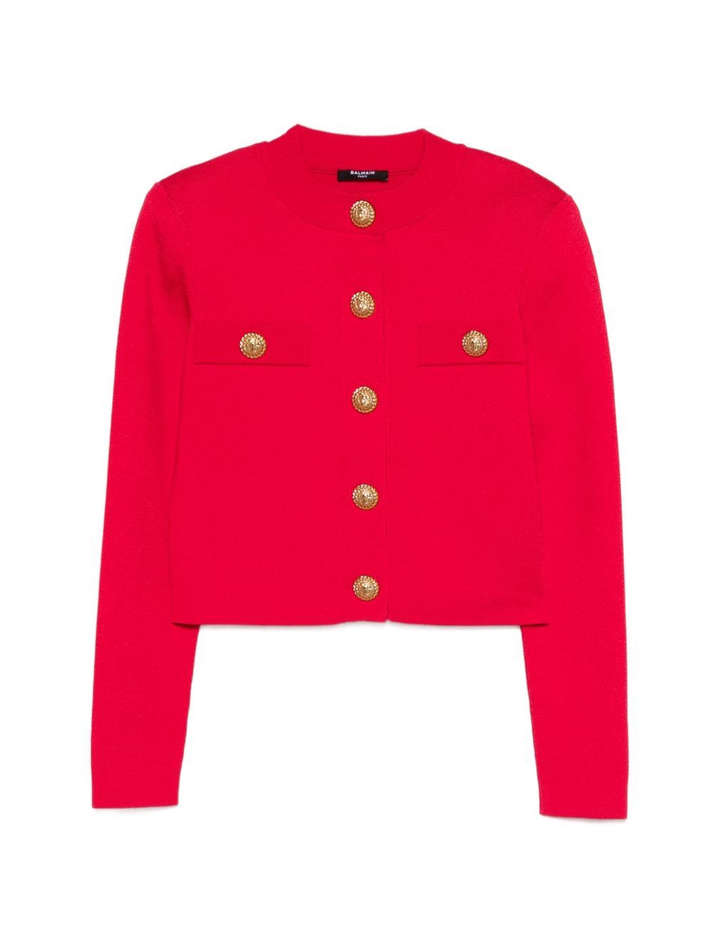 Balmain BUTTONED CREWNECK CARDIGAN Size XS / US 0-2 / IT 36-38 - 1 Thumbnail