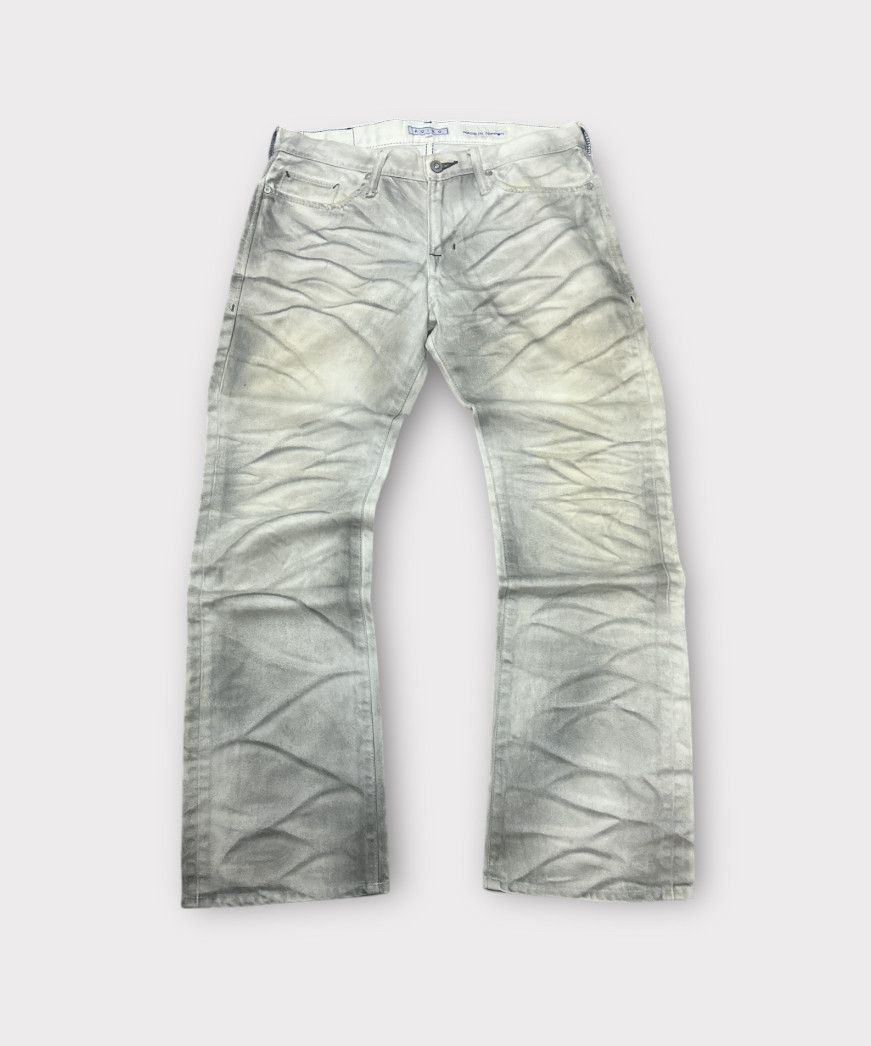 Japanese Brand Aoiro waxed denim made in nippon Size US 33 - 1 Thumbnail