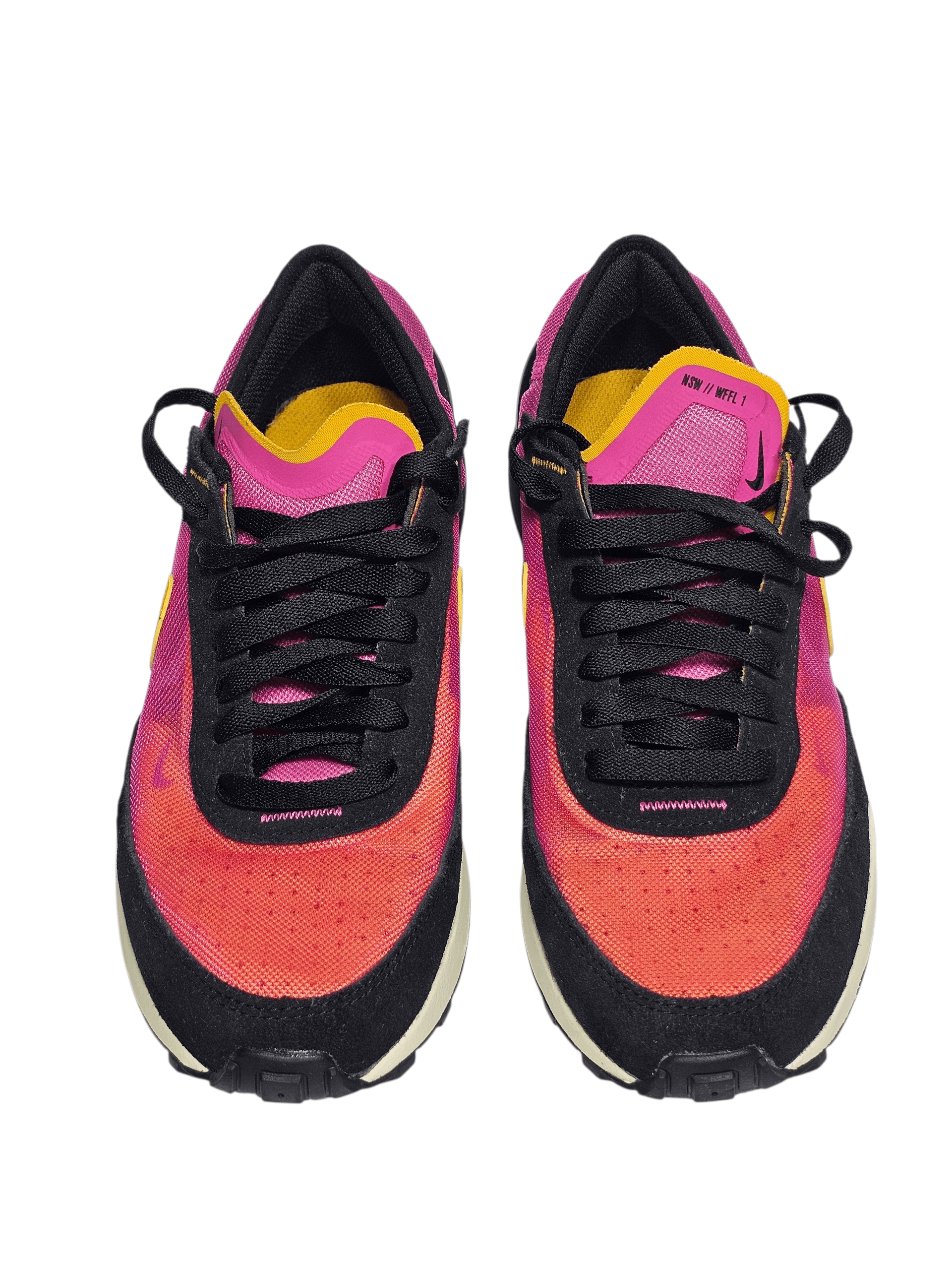 Nike Nike Waffle One Active Fuchsia University Gold Black Size US 7.5 / IT 37.5 - 5 Thumbnail