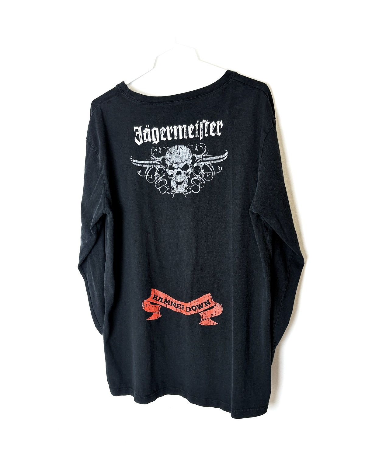 Jagermeister Jägermeister Skull Long Sleeve Tee Size US XXL / EU 58 / 5 - 3 Thumbnail