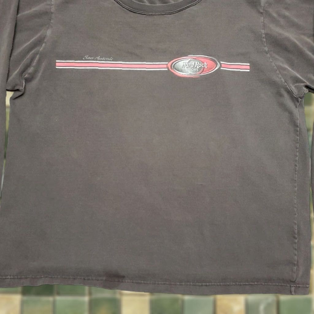 Hard Rock Cafe Vintage Hard Rock Cafe Shirt Mens L Black San Antonio Long Sleeve Retro Casual Size US L / EU 52-54 / 3 - 1 Thumbnail