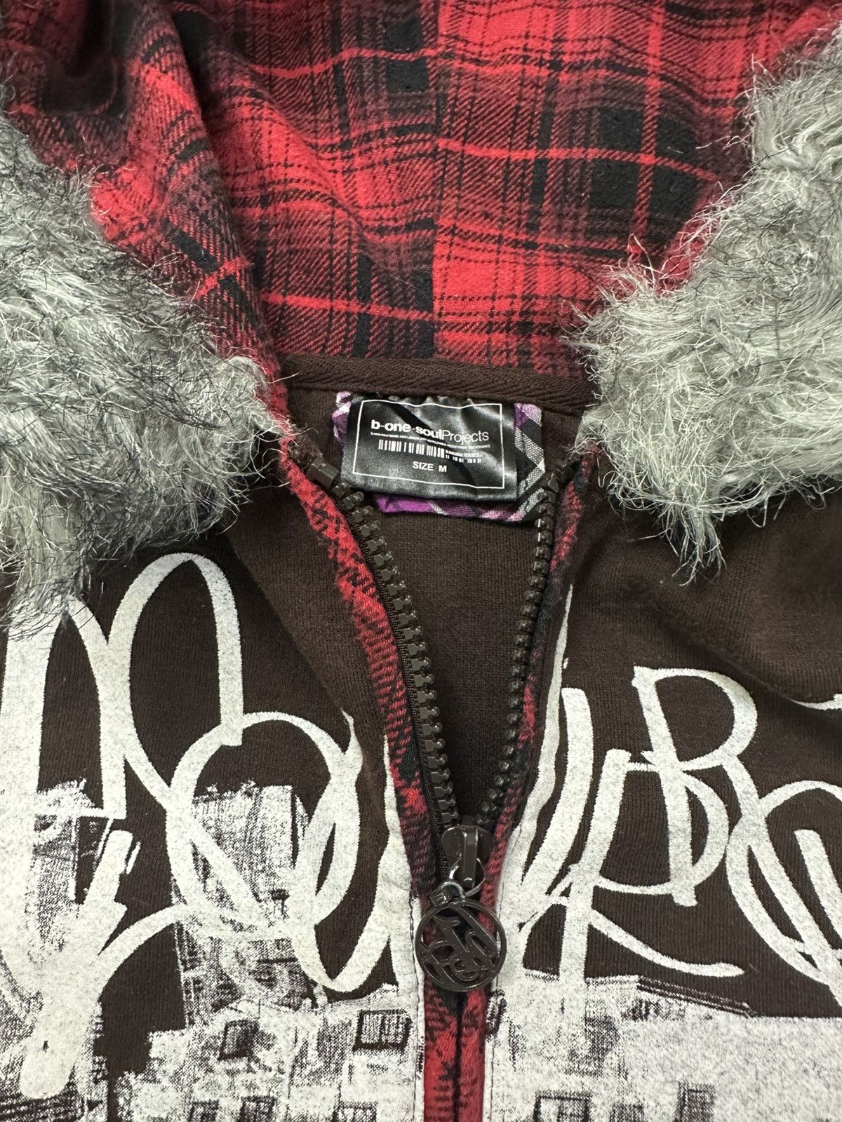 If Six Was Nine 2000s bone soul fur ifsixwasnine lgb style hoodie Size US M / EU 48-50 / 2 - 5 Thumbnail