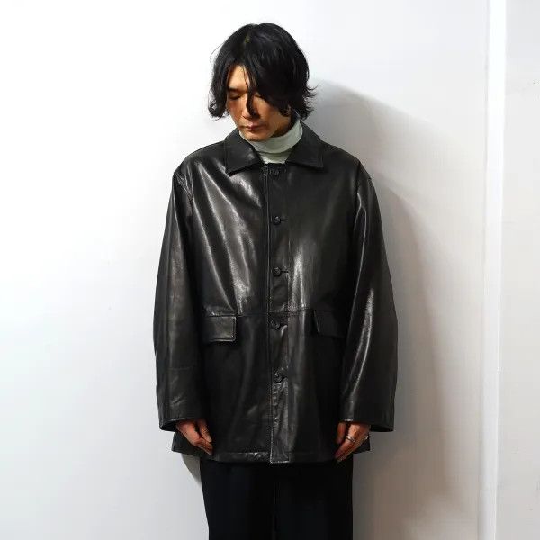 Stein Goat Leather Car Coat Size US M / EU 48-50 / 2 - 9 Thumbnail
