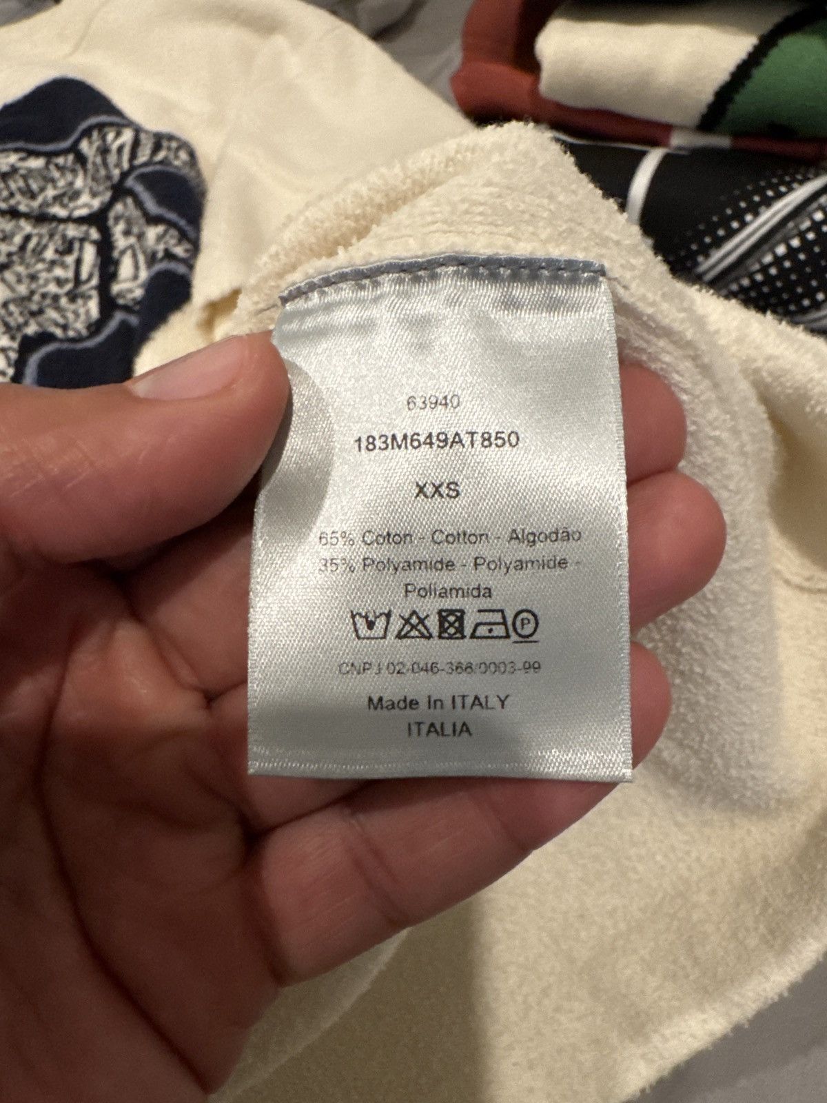 Dior Dior Bull Towel Shirt Size US XXS / EU 40 - 7 Thumbnail