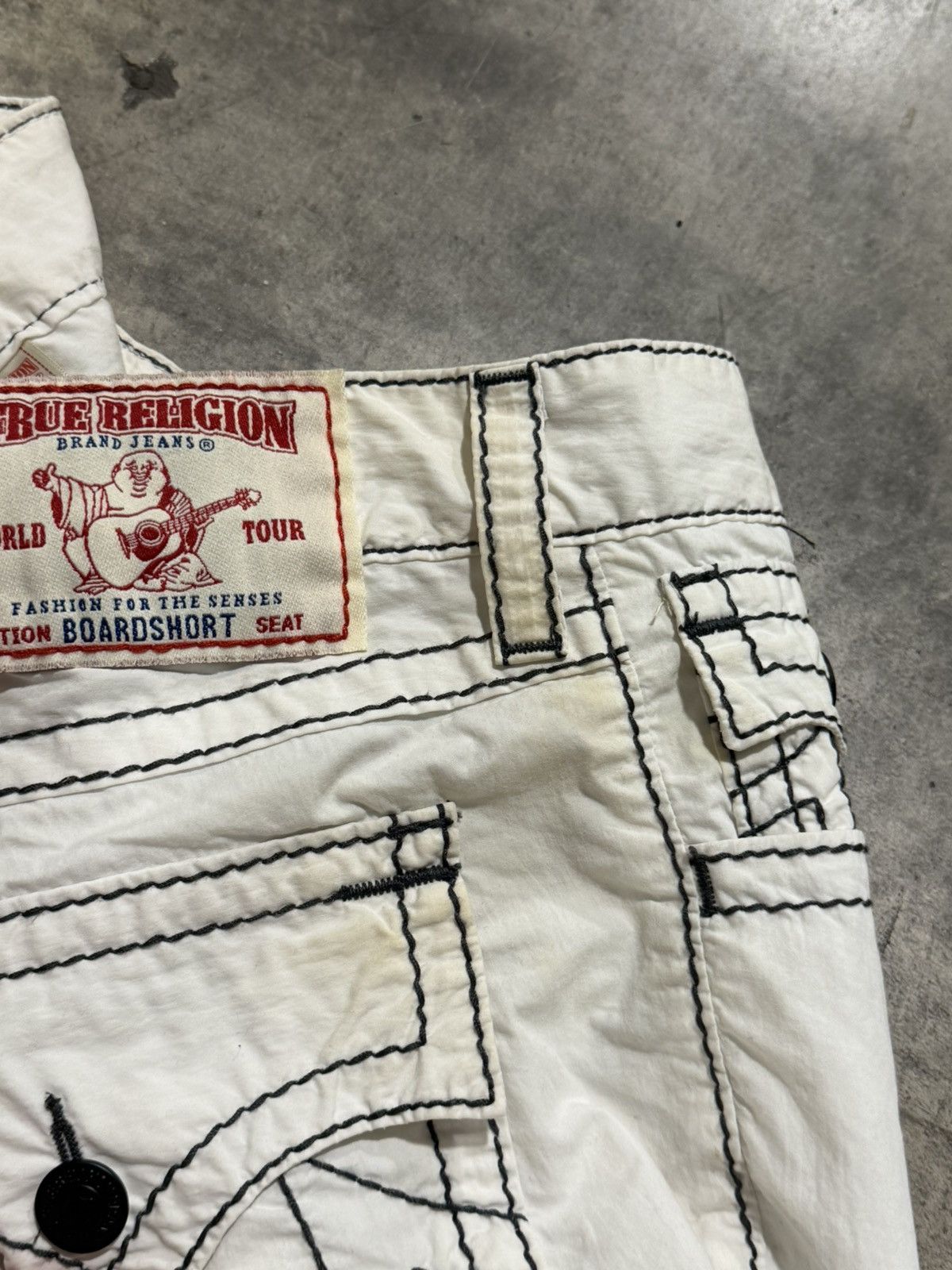 True Religion 2000s Vintage True Religion Board Shorts 40 Size US 40 / EU 56 - 3 Thumbnail