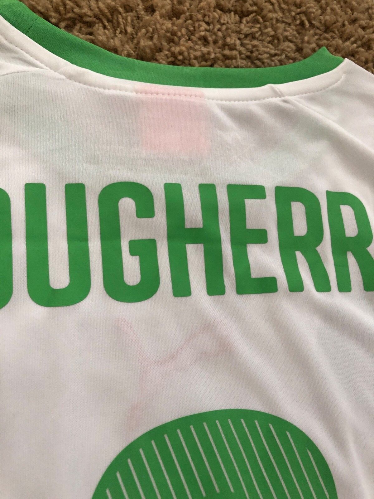 Puma Algeria 2014 PUMA Bougherra White Soccer Jersey Shirt Sz L Size US L / EU 52-54 / 3 - 12 Thumbnail