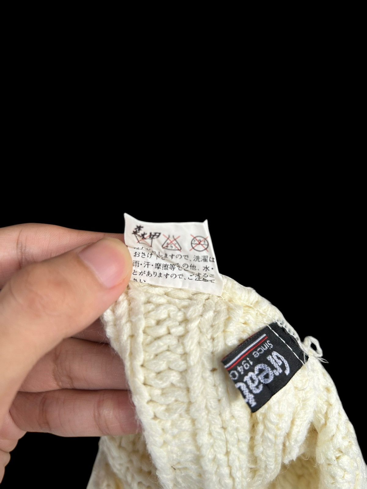 Japanese Brand × Kapital × Vintage Japanese Style Knitt Long Big Beanie Hats Size ONE SIZE - 10 Thumbnail