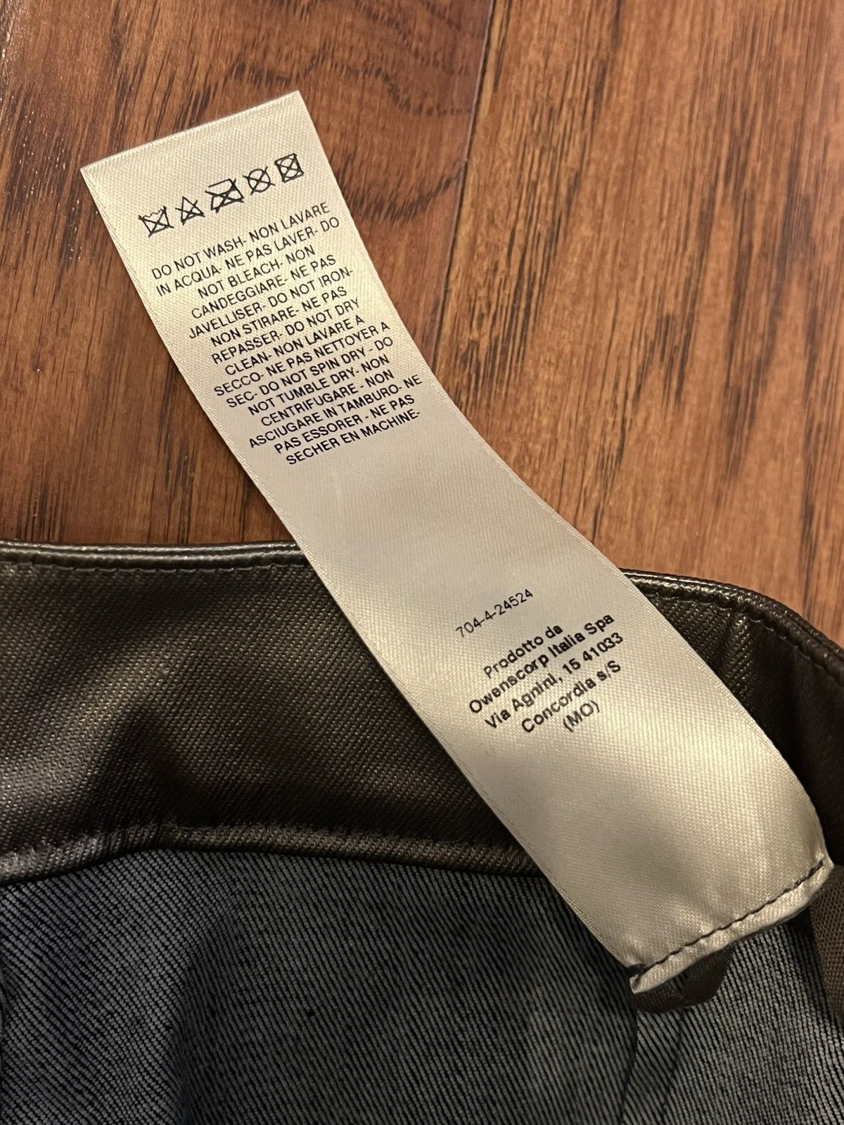 Rick Owens Silver Geth Jeans Size US 33 - 14 Thumbnail