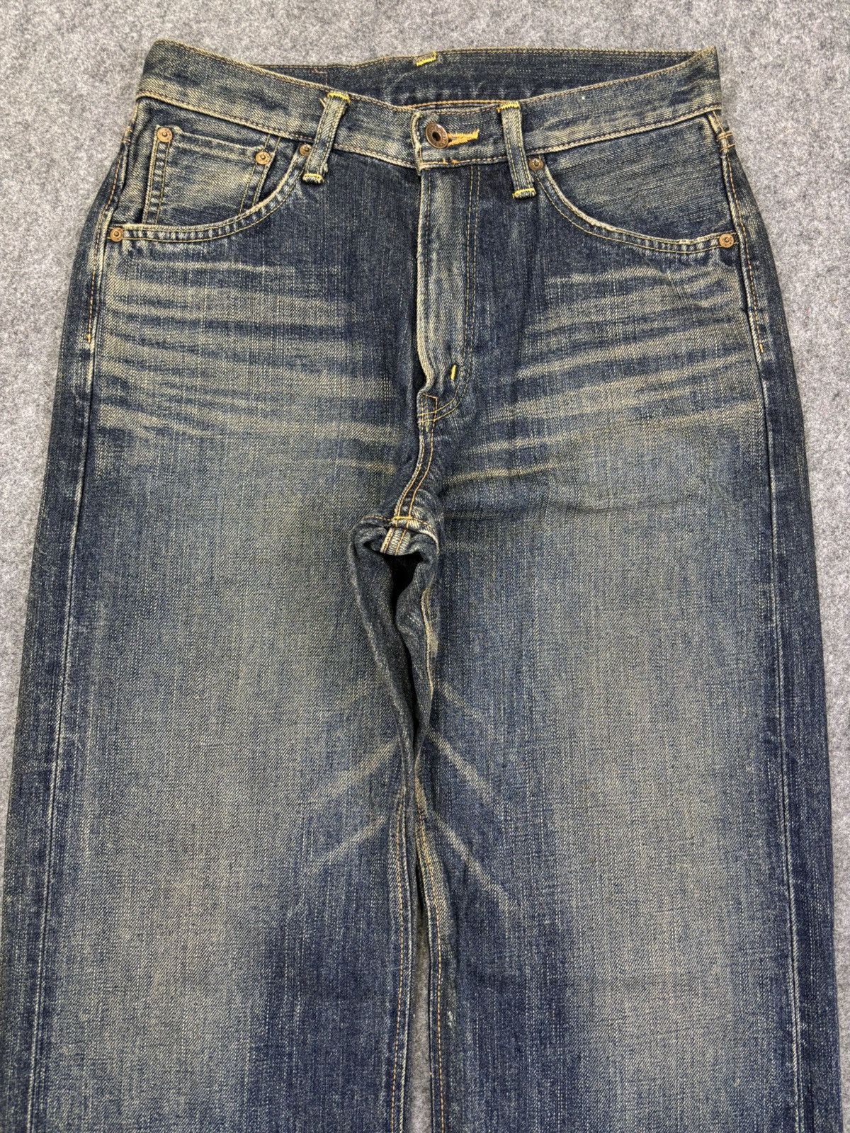 Edwin 💥Rusty Wash Wide💥Vintage Edwin Wide Denim F857 Size US 29 - 3 Thumbnail