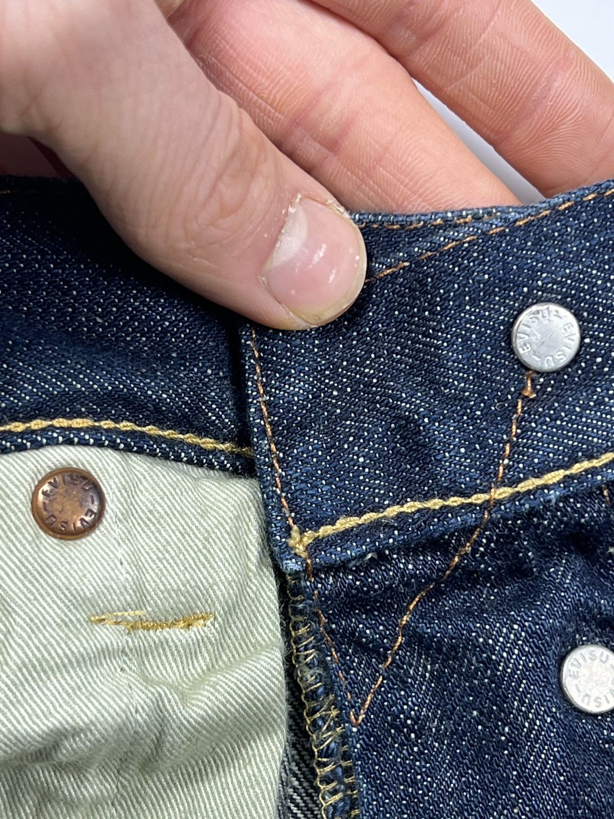 Evisu Vintage Evisu Embroidered Daicock Logo Size 30 Size US 30 / EU 46 - 11 Thumbnail