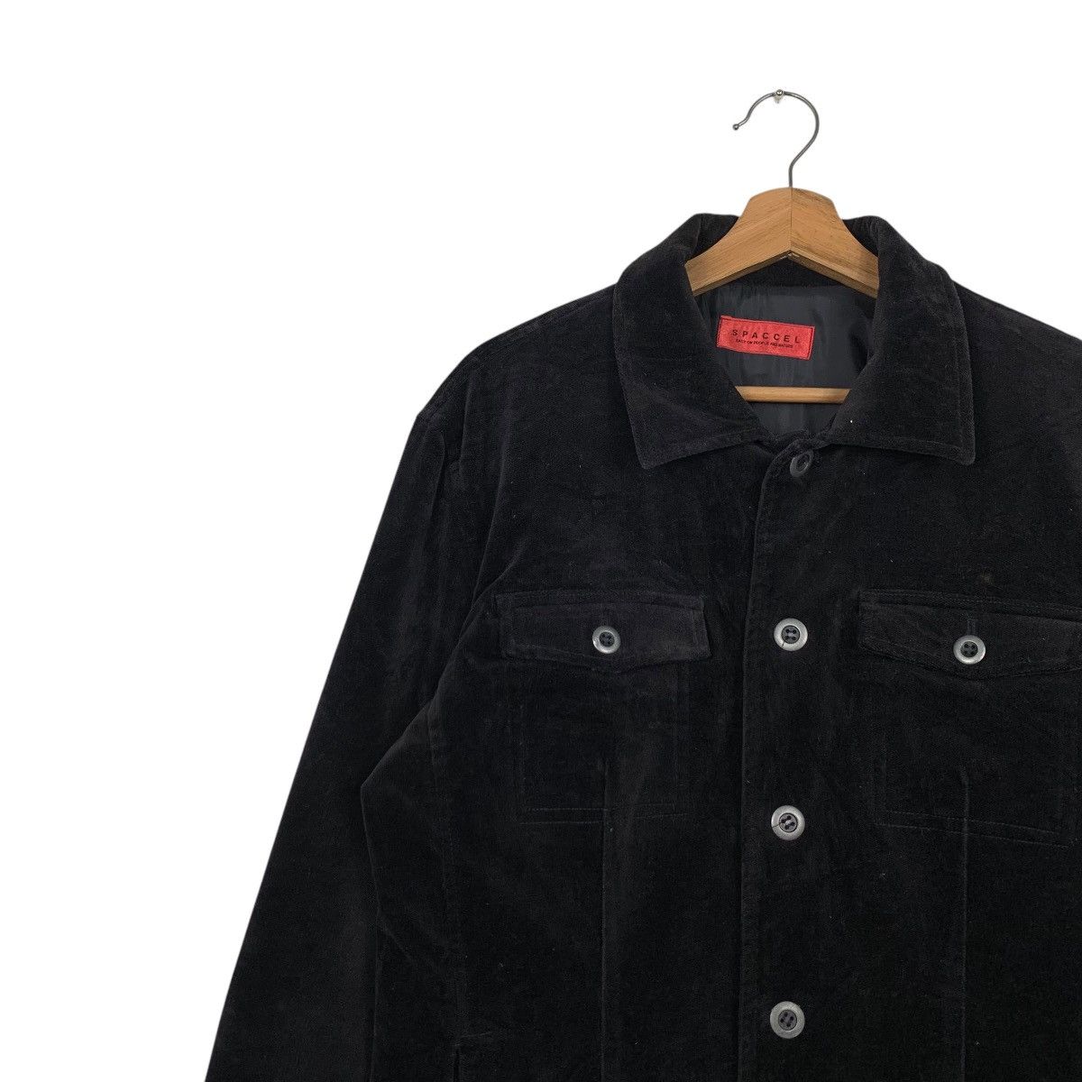 Japanese Brand SPACCEL Casual Jacket Shirt Jacket Flannel Jacket #2435-C109 Size US M / EU 48-50 / 2 - 3 Thumbnail