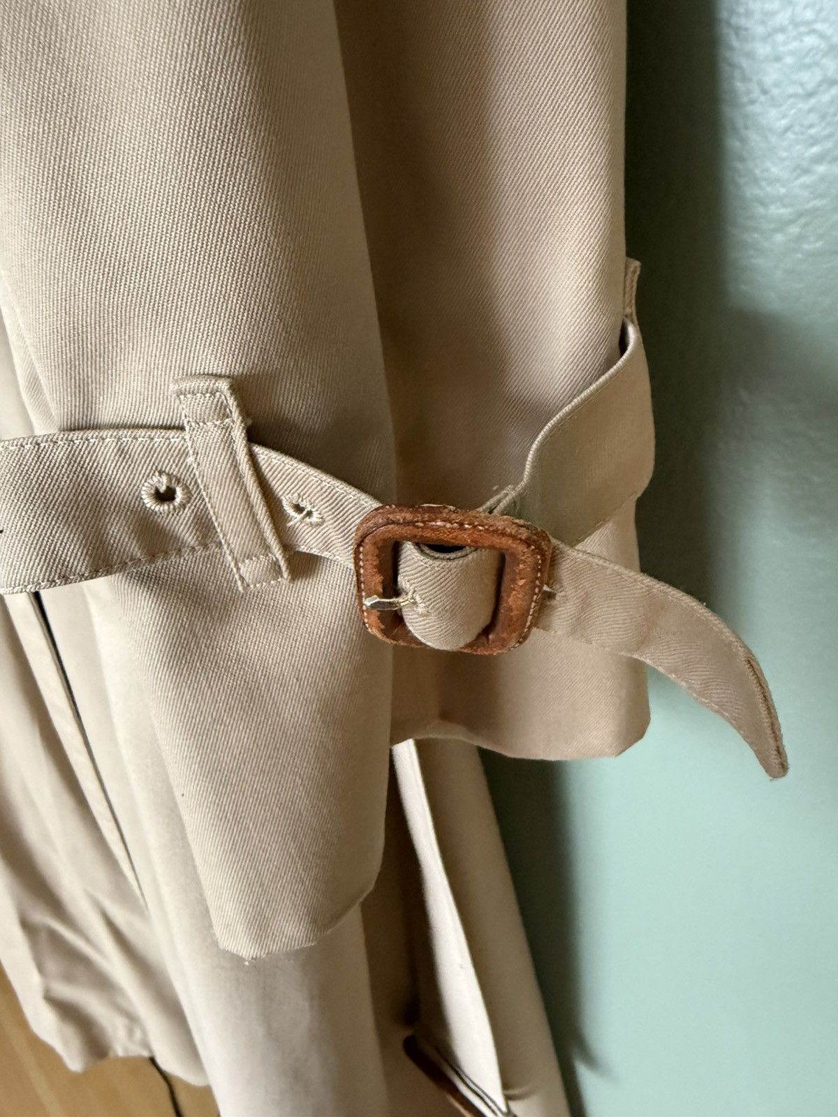 Burberry Circa 1980’s Womens Burberry Trench Coat Size XL / US 12-14 / IT 48-50 - 6 Thumbnail