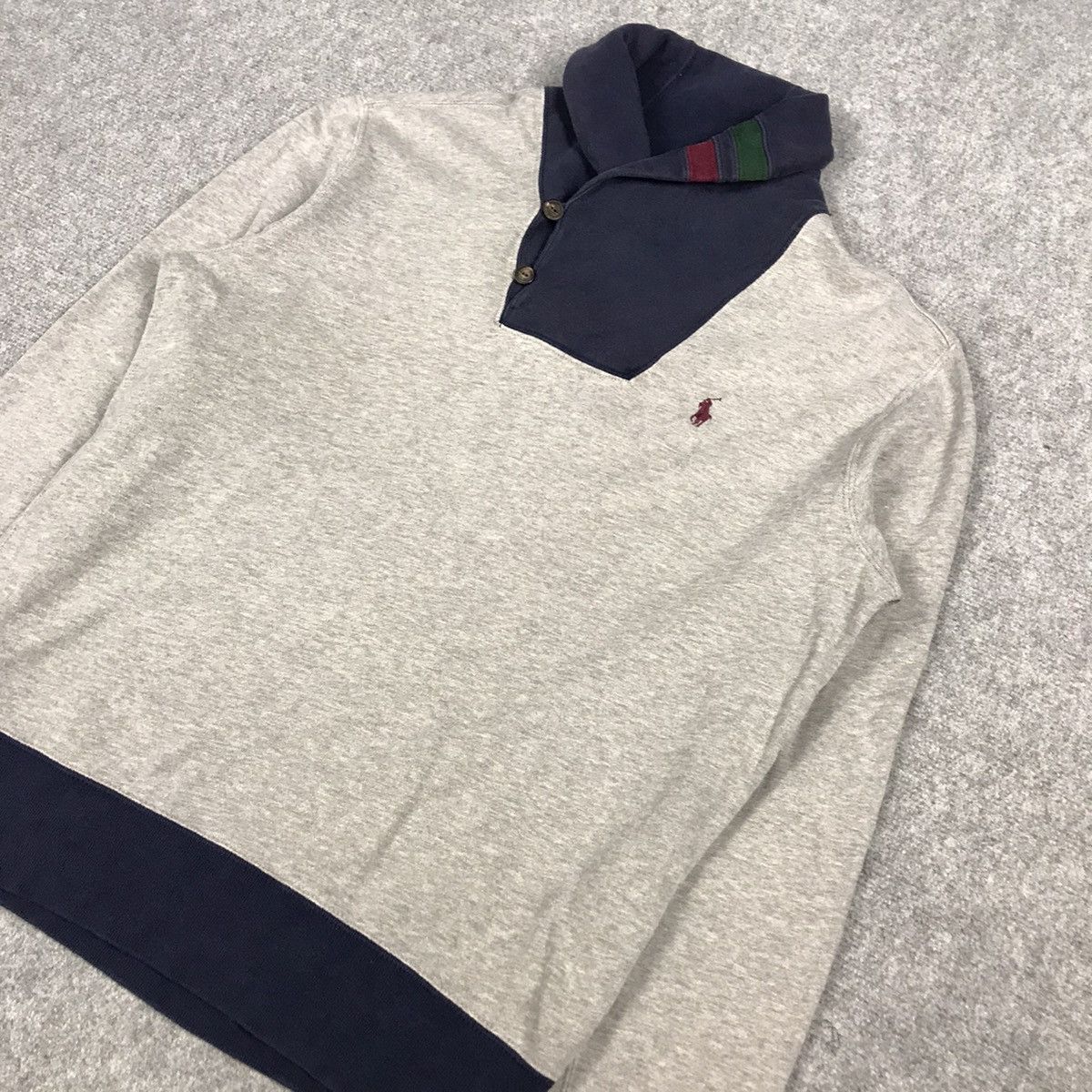 Polo Ralph Lauren × Vintage Polo By Ralph Lauren Gary sweatshirt Size US L / EU 52-54 / 3 - 5 Thumbnail