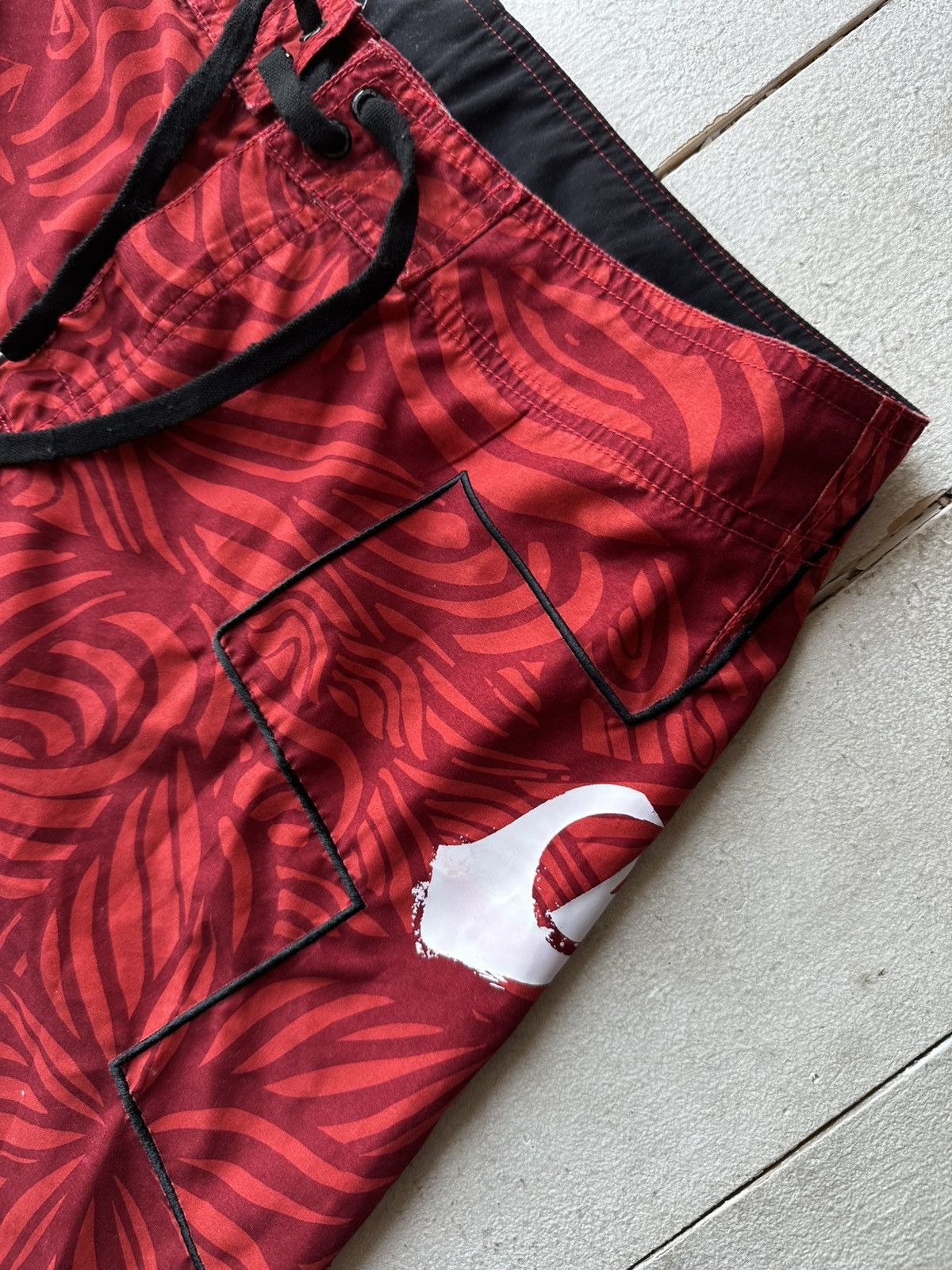 Quiksilver 🚨Vintage Quiksilver Shorts Big Logo Y2K Style 90s Surfing Size US 32 / EU 48 - 4 Thumbnail