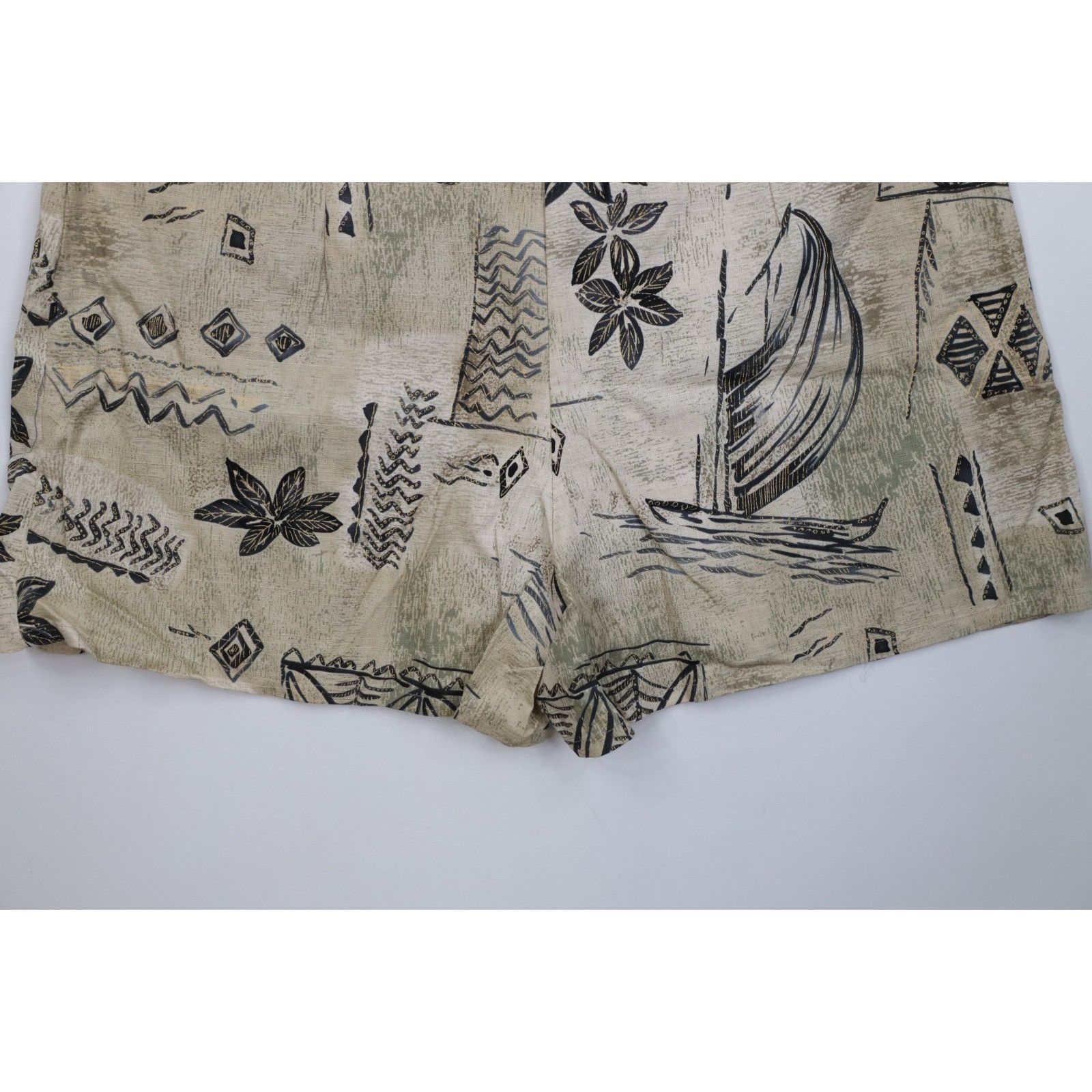 Hilo Hattie Deadstock Vintage 90s Hilo Hattie 2 Piece Hawaiian Skort Set Size XL / US 12-14 / IT 48-50 - 16 Thumbnail