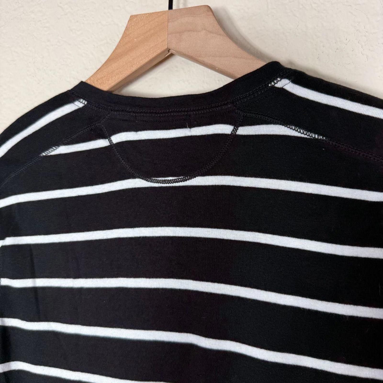 Lauren Ralph Lauren Ralph Lauren Shirt Women's M Black White 100% Cotton Size M / US 6-8 / IT 42-44 - 4 Thumbnail