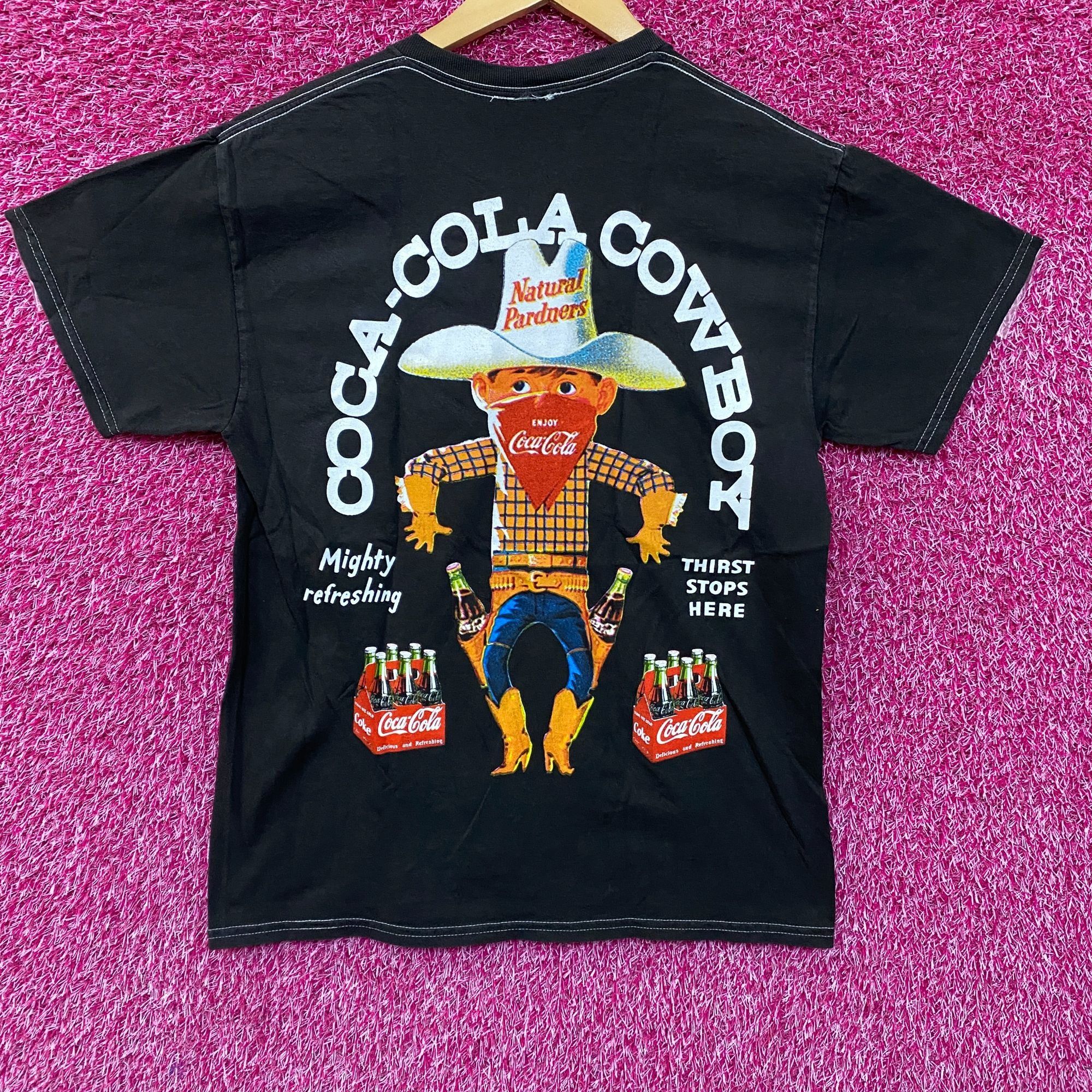Coca Cola Coca- Cola Drink Promo Vintage-Style T-Shirt size Medium Size US M / EU 48-50 / 2 - 1 Thumbnail