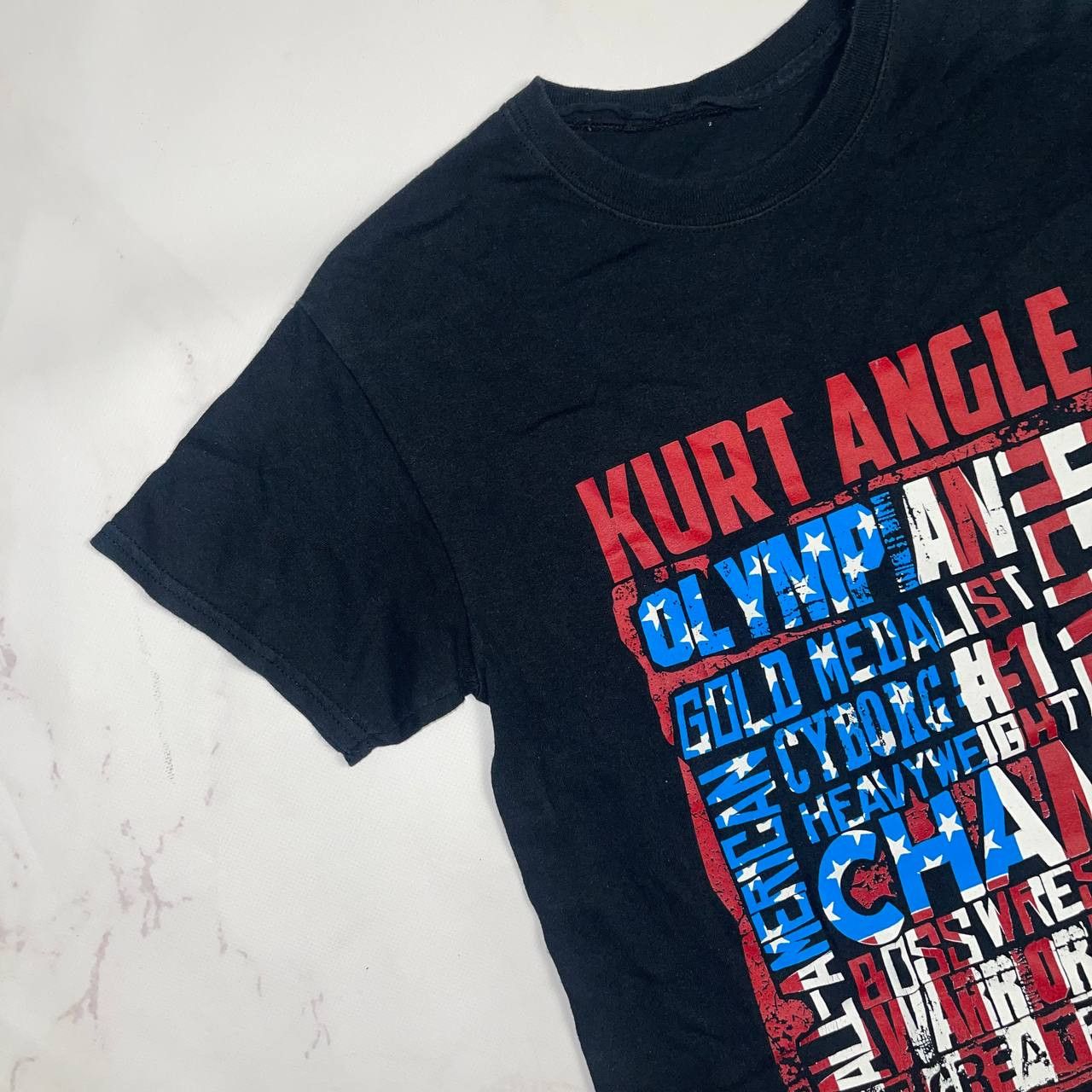 Vintage Kurt Angle Farewell Tour Impact Wrestling T Shirt size s Size US S / EU 44-46 / 1 - 4 Thumbnail