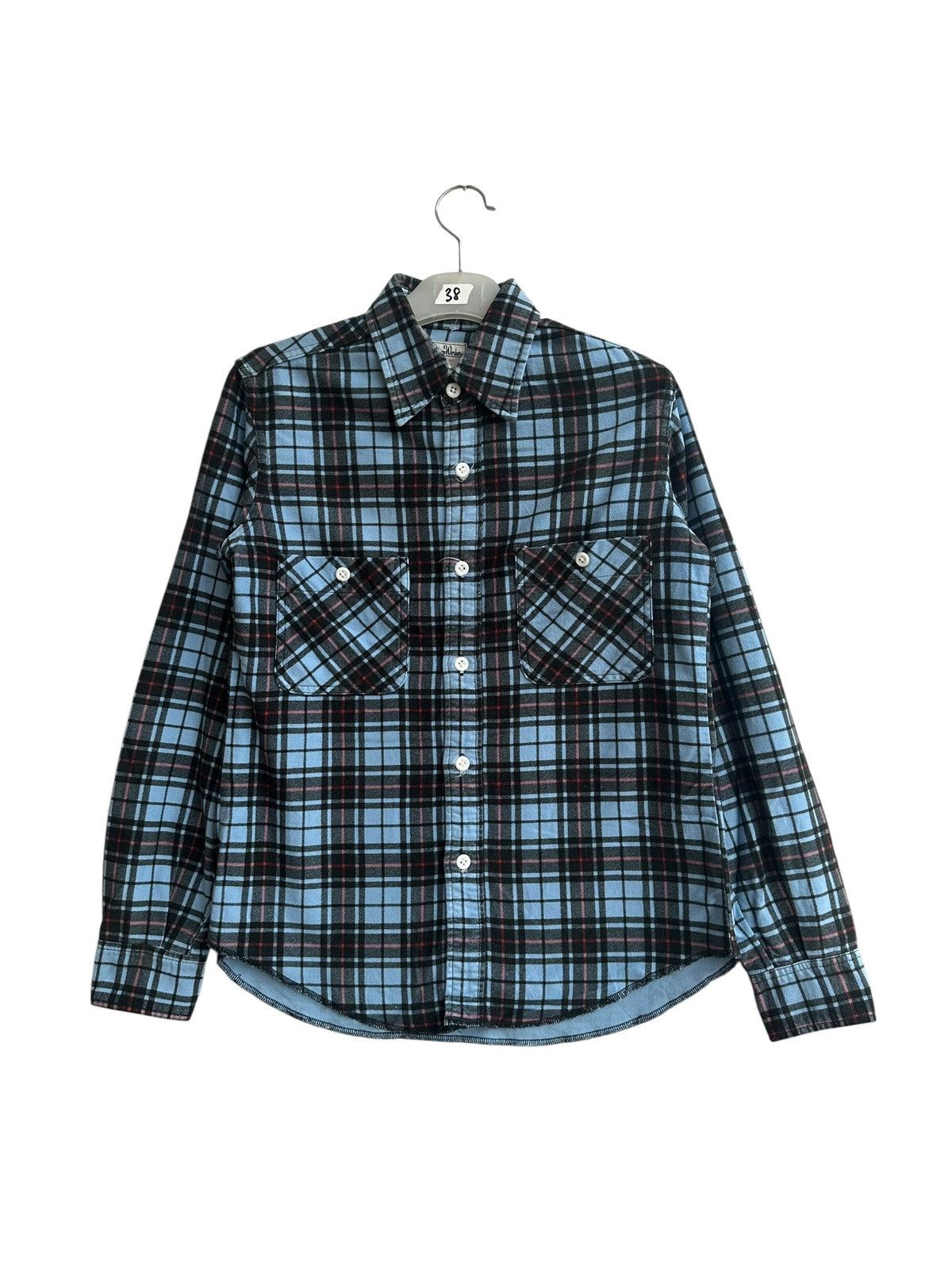 Denime Denime Japan Checkered Flannel Worker Shirt Size US M / EU 48-50 / 2 - 1 Thumbnail
