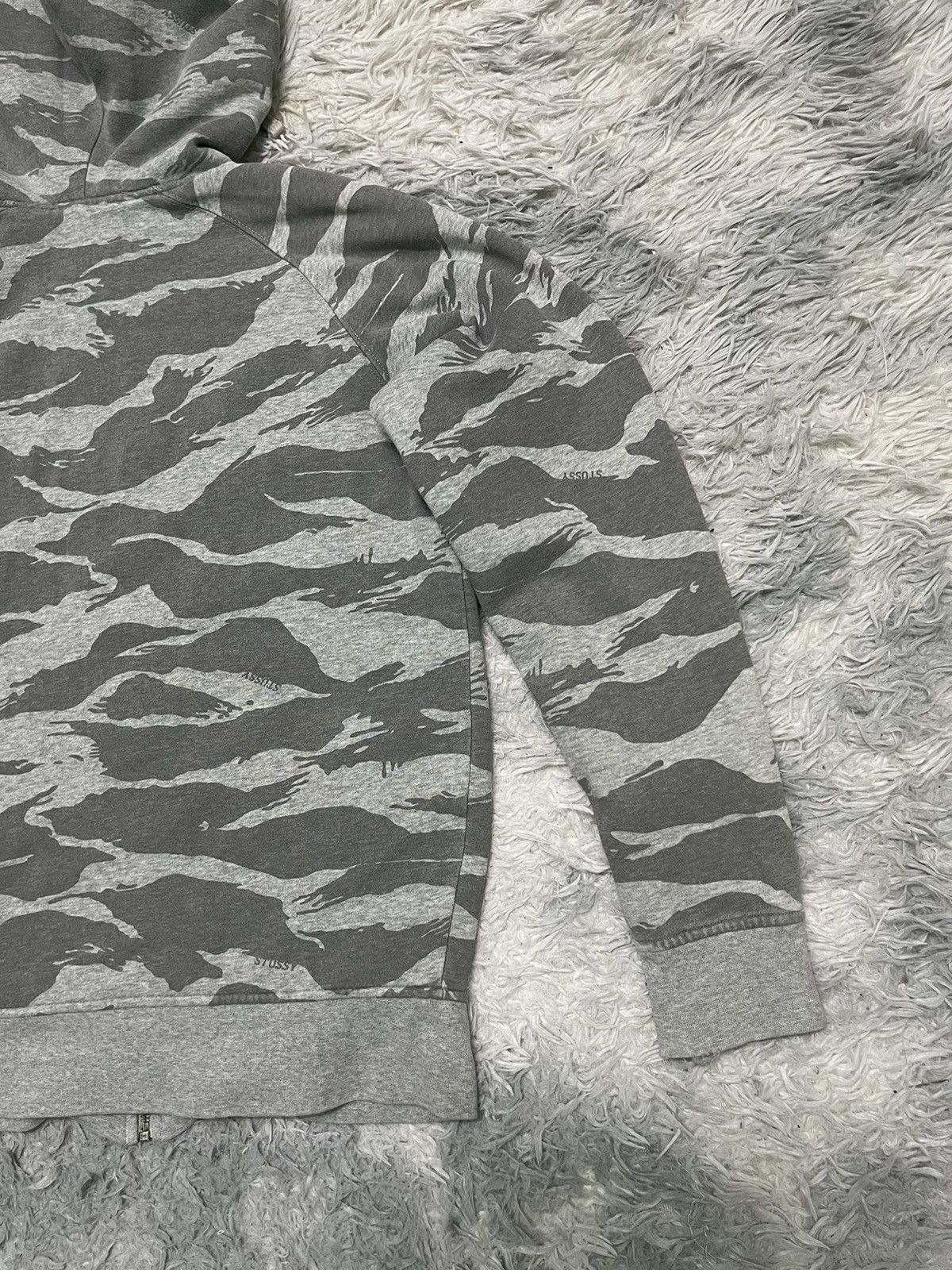 Stussy OG STYLE STUSSY TIGER STRIPES CAMO HOODIE ZIPPER Size US M / EU 48-50 / 2 - 17 Thumbnail