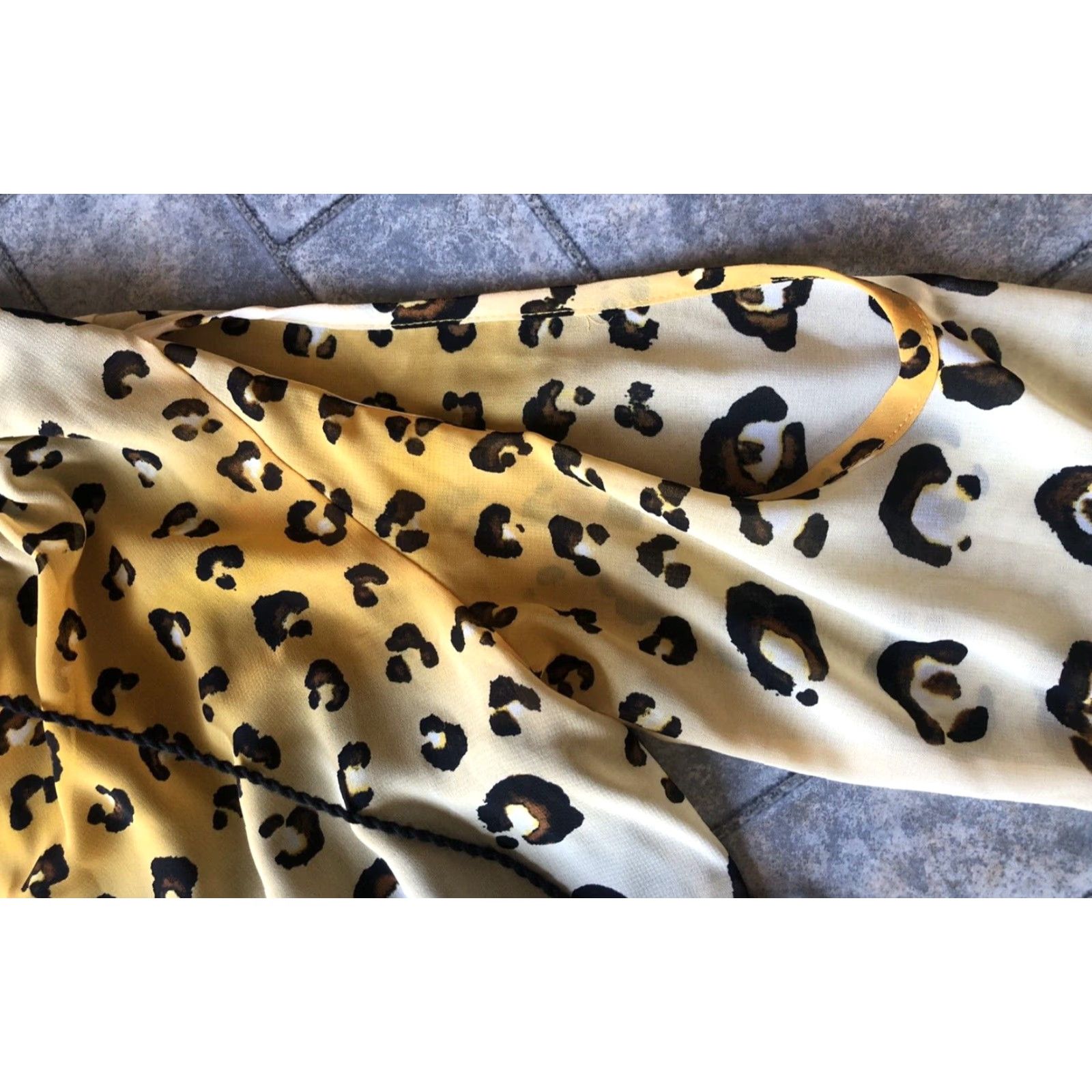 Nicole Miller Nicole Miller Dress NWT Black Animal Print Long Sleeve Knee Length 10 Zip Women's Size L / US 10 / IT 46 - 7 Thumbnail