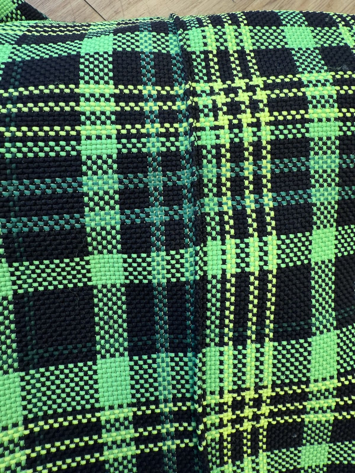 Sterling Ruby Sterling Ruby Green Weave Pants Size US 30 / EU 46 - 3 Thumbnail