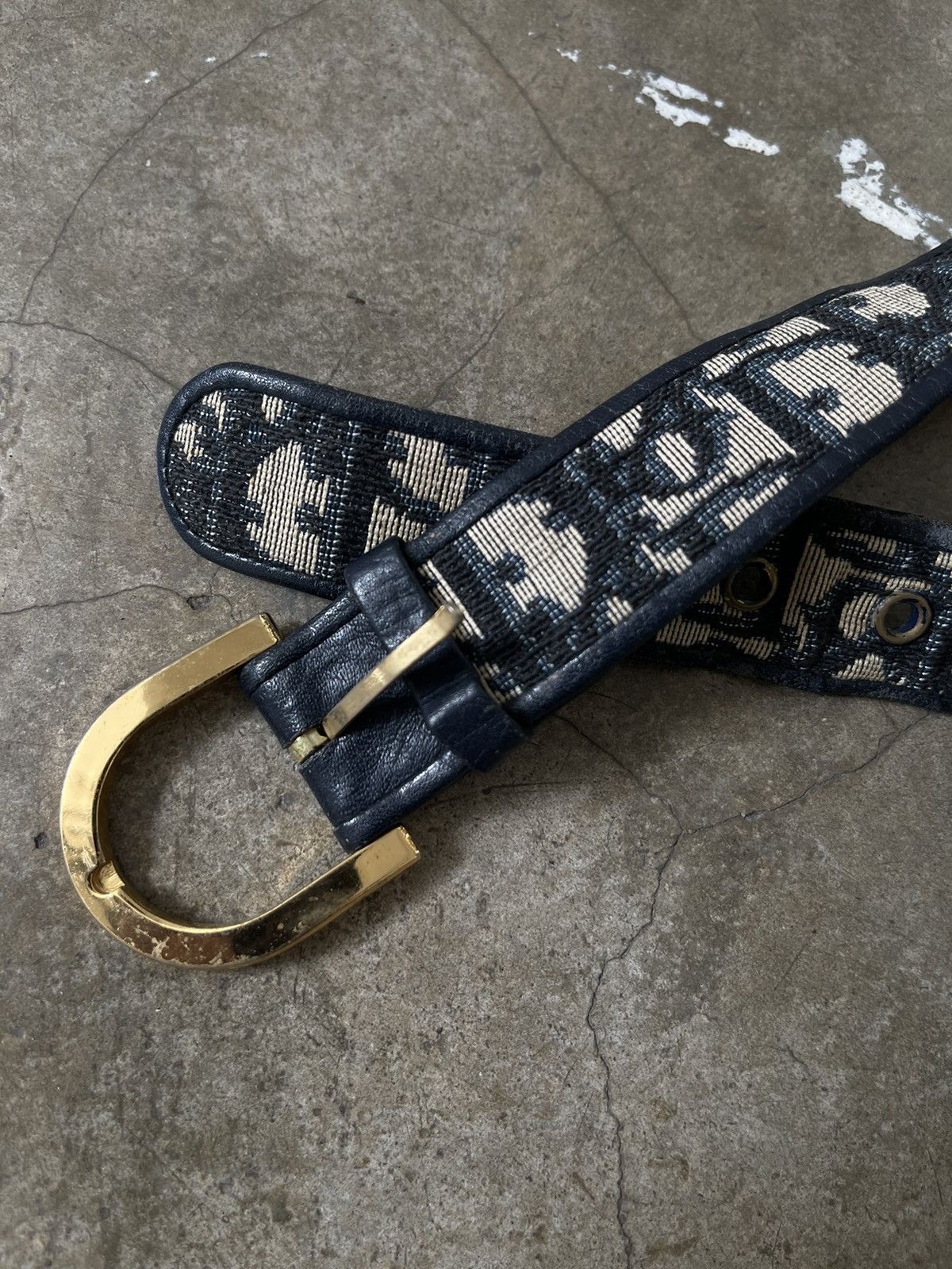 Dior Christian Dior Waist Belt Monogram Trotter Belt Size ONE SIZE - 7 Thumbnail