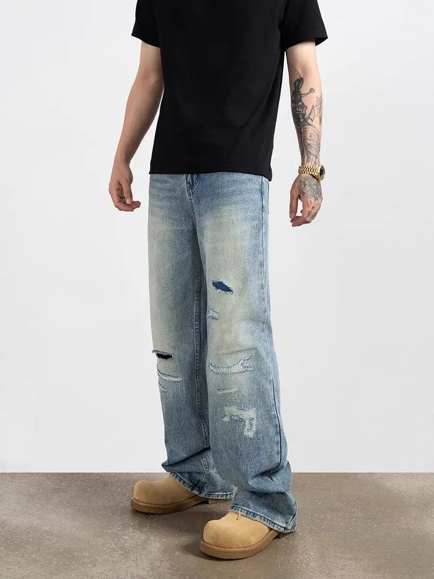 Designer × Japanese Brand Vintage Hip Hop Street Loose Casual Pants Size US 32 / EU 48 - 1 Thumbnail