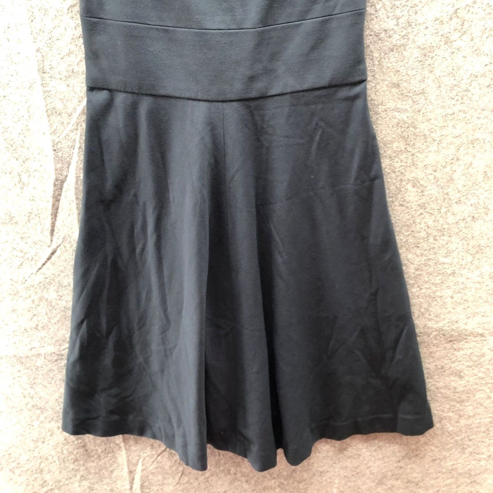 Banana Republic Banana Republic x Milly Tank Dress Womens 2 Navy Blue Square Neck A-Line Ponte Dress Tank Size XS / US 0-2 / IT 36-38 - 4 Thumbnail