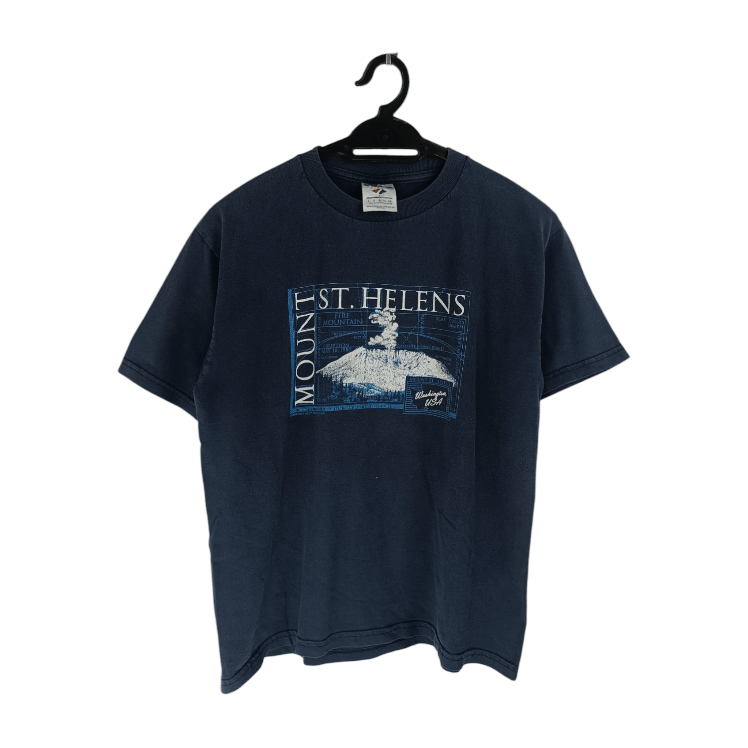 Other VINTAGE 1999 MOUNT ST HELEN WASHINGTON USA ART HIKING NATURE Size US S / EU 44-46 / 1 - 1 Thumbnail