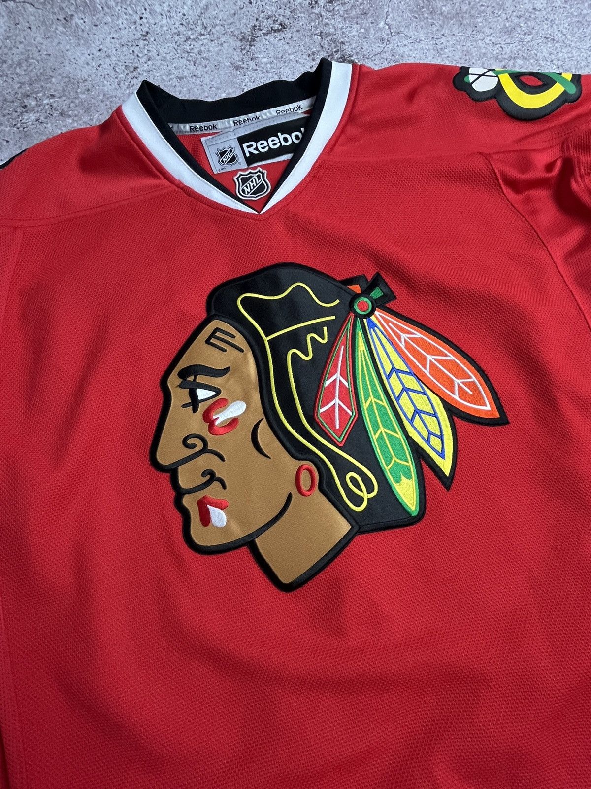 Reebok Chicago Blackhawks Jersey Hockey Shirt NHL Reebok Red Size US XL / EU 56 / 4 - 4 Thumbnail