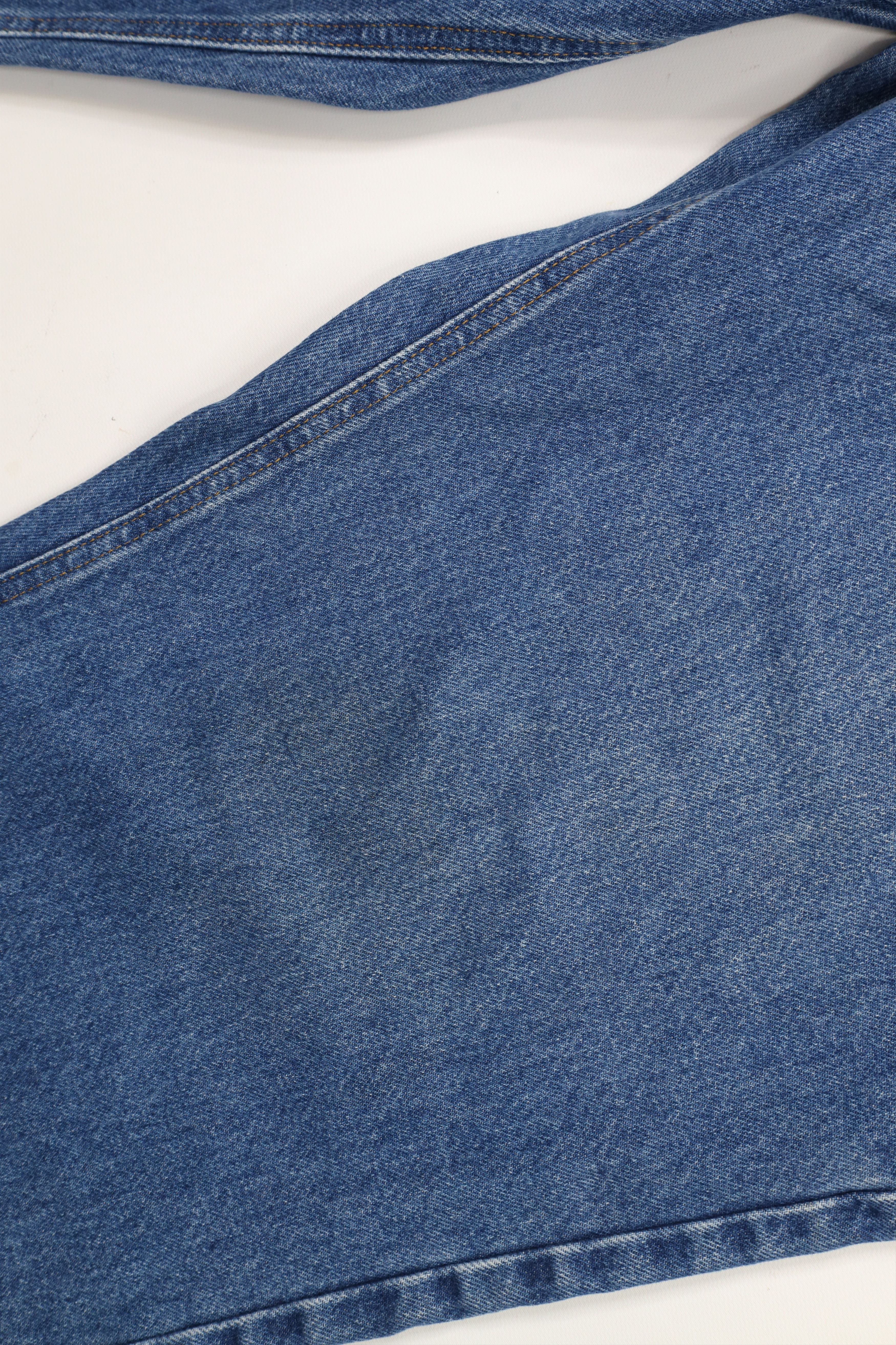 Carhartt × Vintage Vintage Carhartt Loose Fit Wide Leg Denim Jeans Blue Cotton Size US 42 / EU 58 - 8 Thumbnail