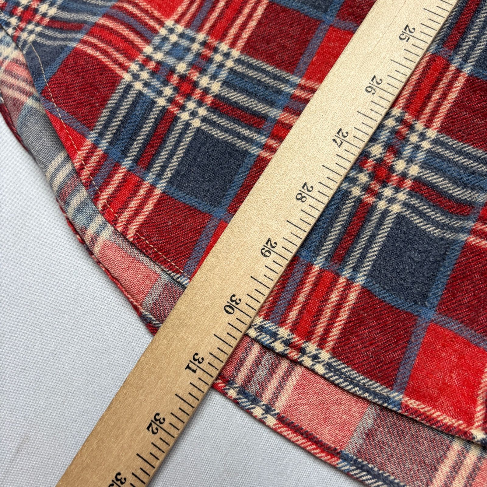 Sears Vintage Sears Flannel 75% Cotton Plain Shirt Men's XXL 2XL Size US XXL / EU 58 / 5 - 7 Thumbnail