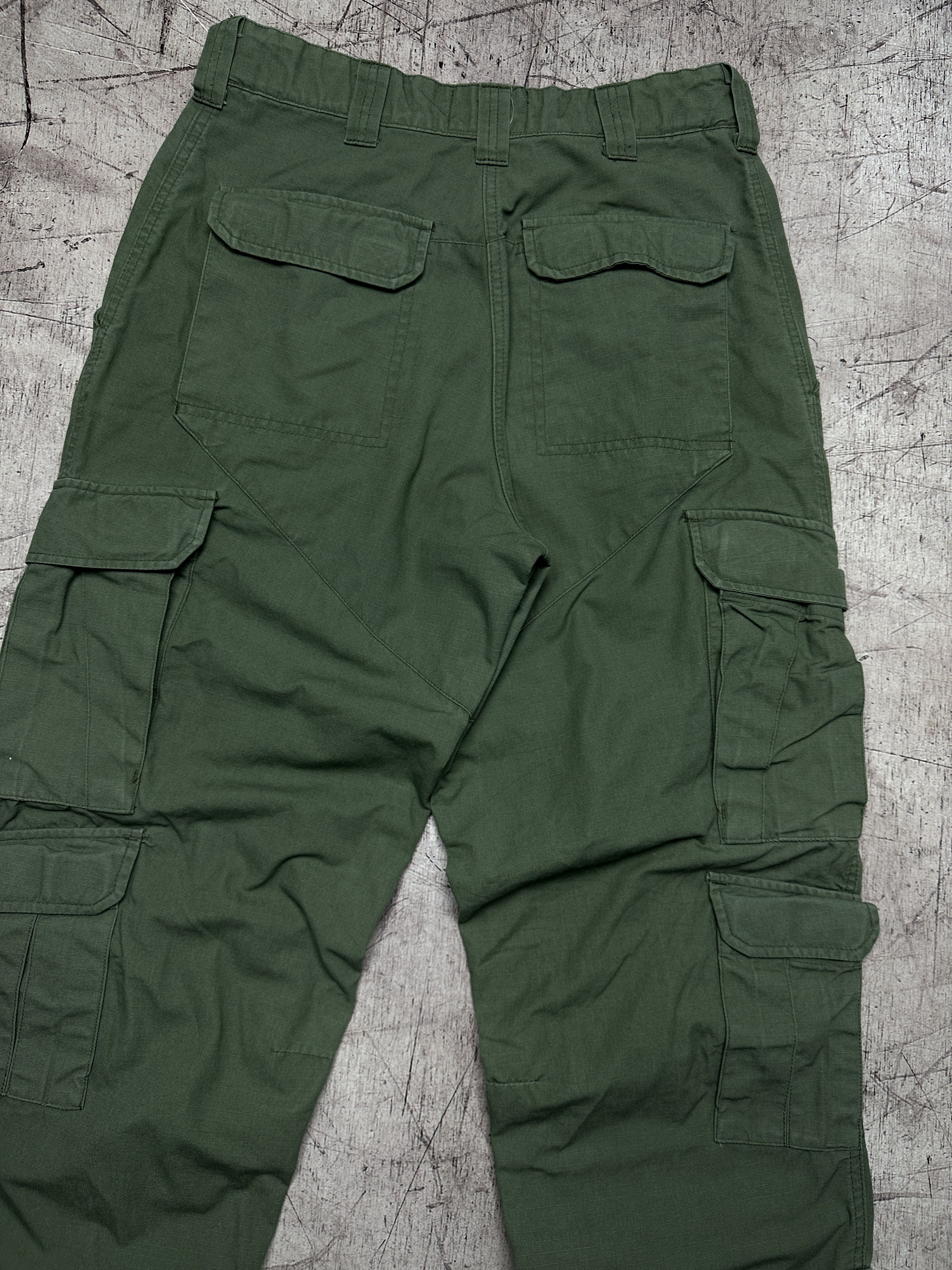 20471120 Tru Spec Vintage Mens Double Knee Cargo Pants Size US 32 / EU 48 - 9 Thumbnail