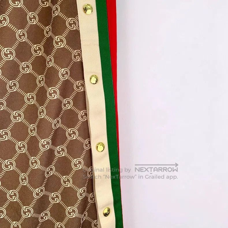 Gucci Gucci Brown Logo Print Casual Pants. Size US 26 / EU 42 - 5 Thumbnail